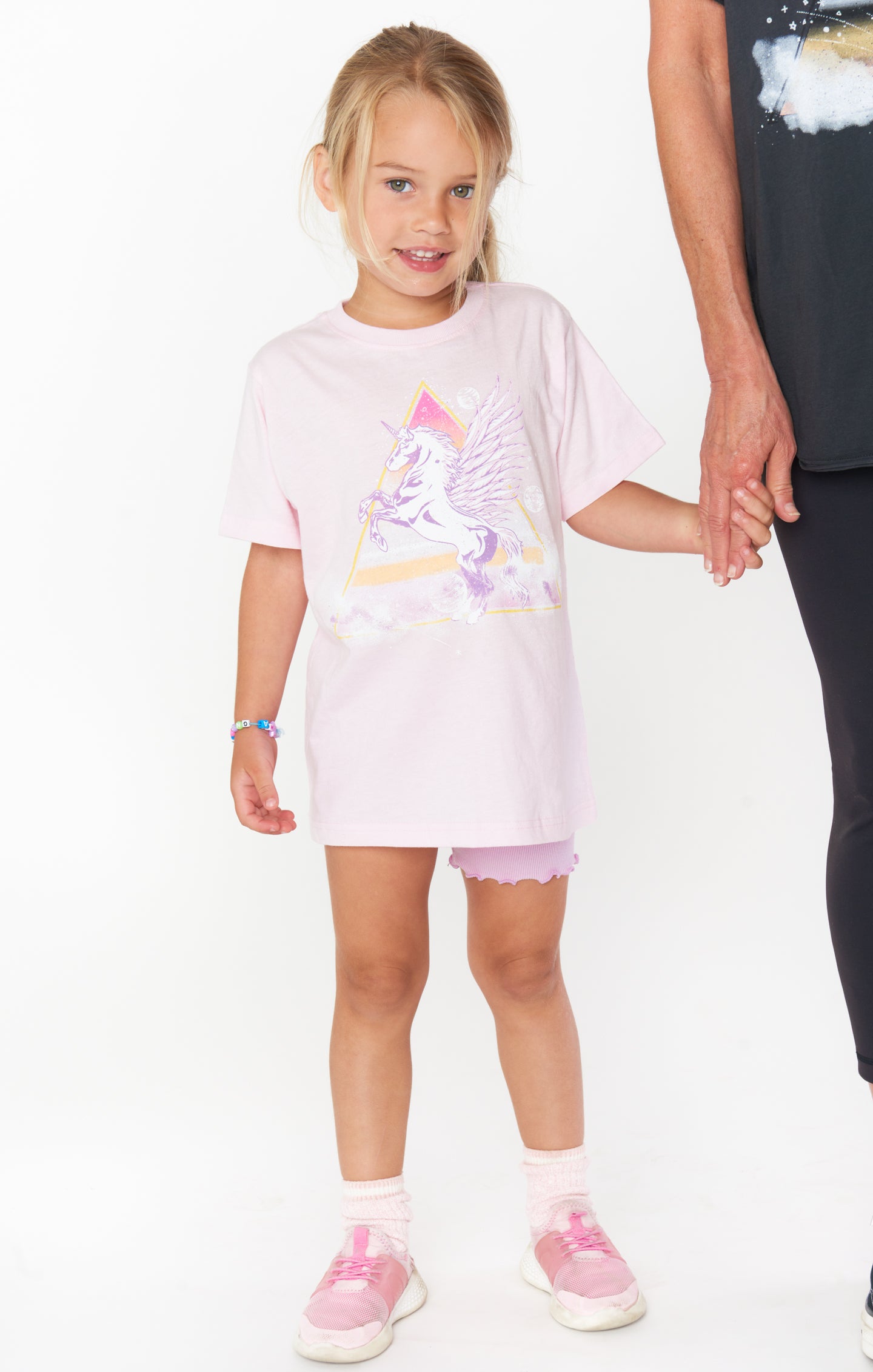 Unicorn Graphic Scoop Neck Tee for Kids | Wolfie Tee