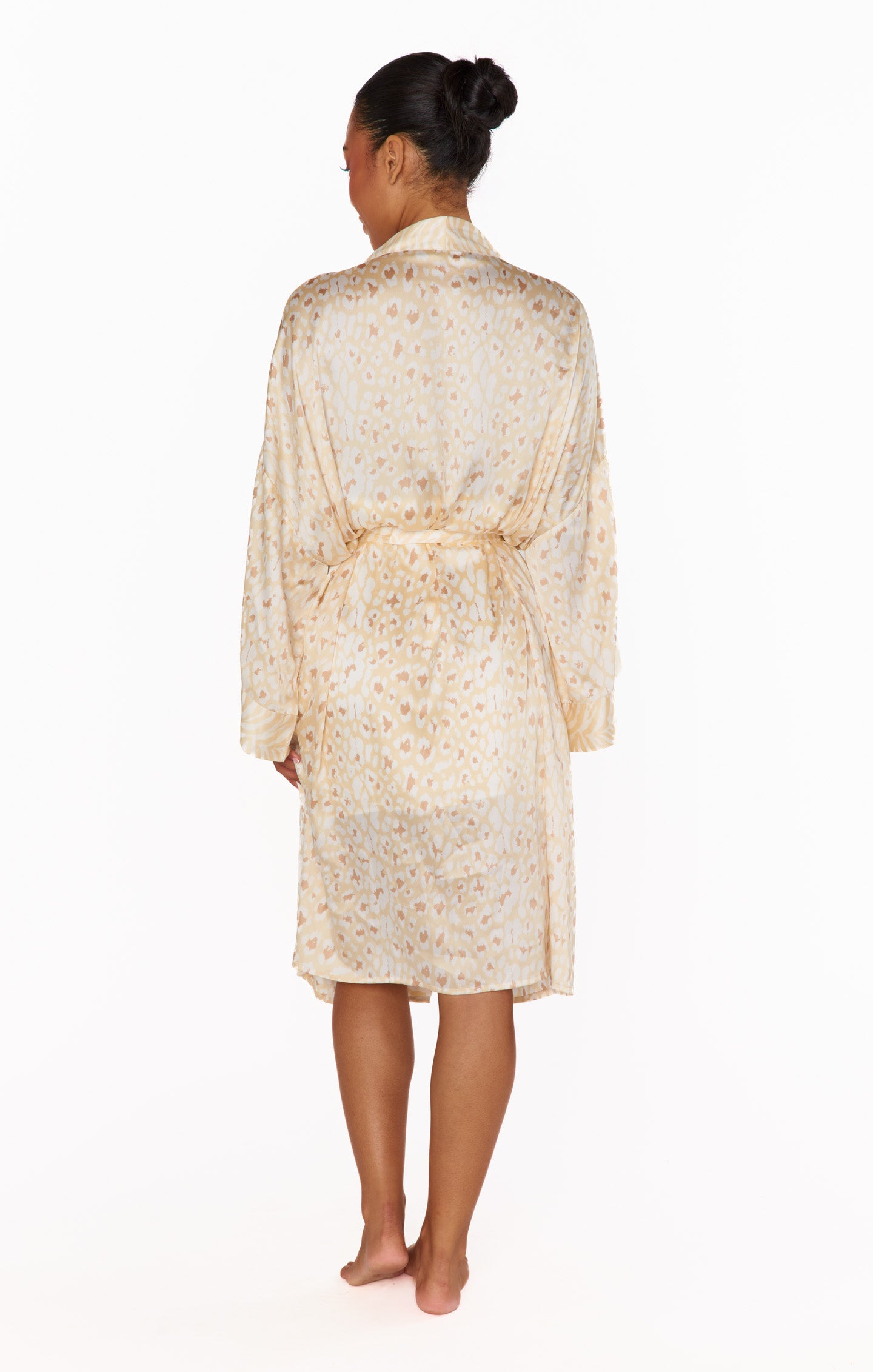 Animal Print Robe for Women | Mumu x Curateur Harlow