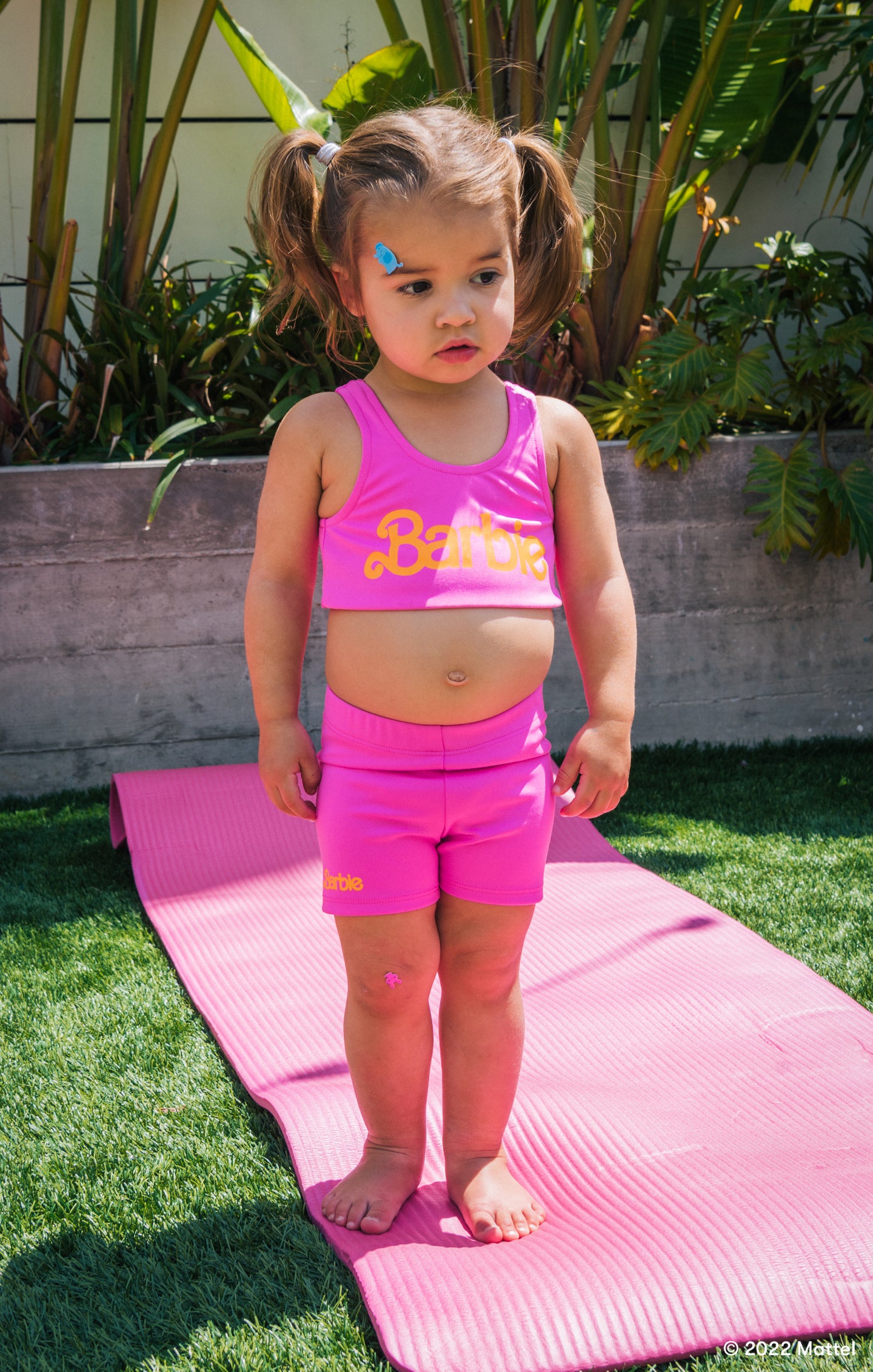 Pink Biker Shorts for Kids | Little Workout & Play | Dreamhouse Collection