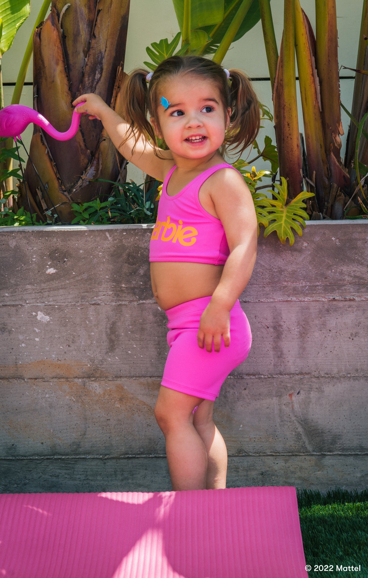 Pink Biker Shorts for Kids | Little Workout & Play | Dreamhouse Collection