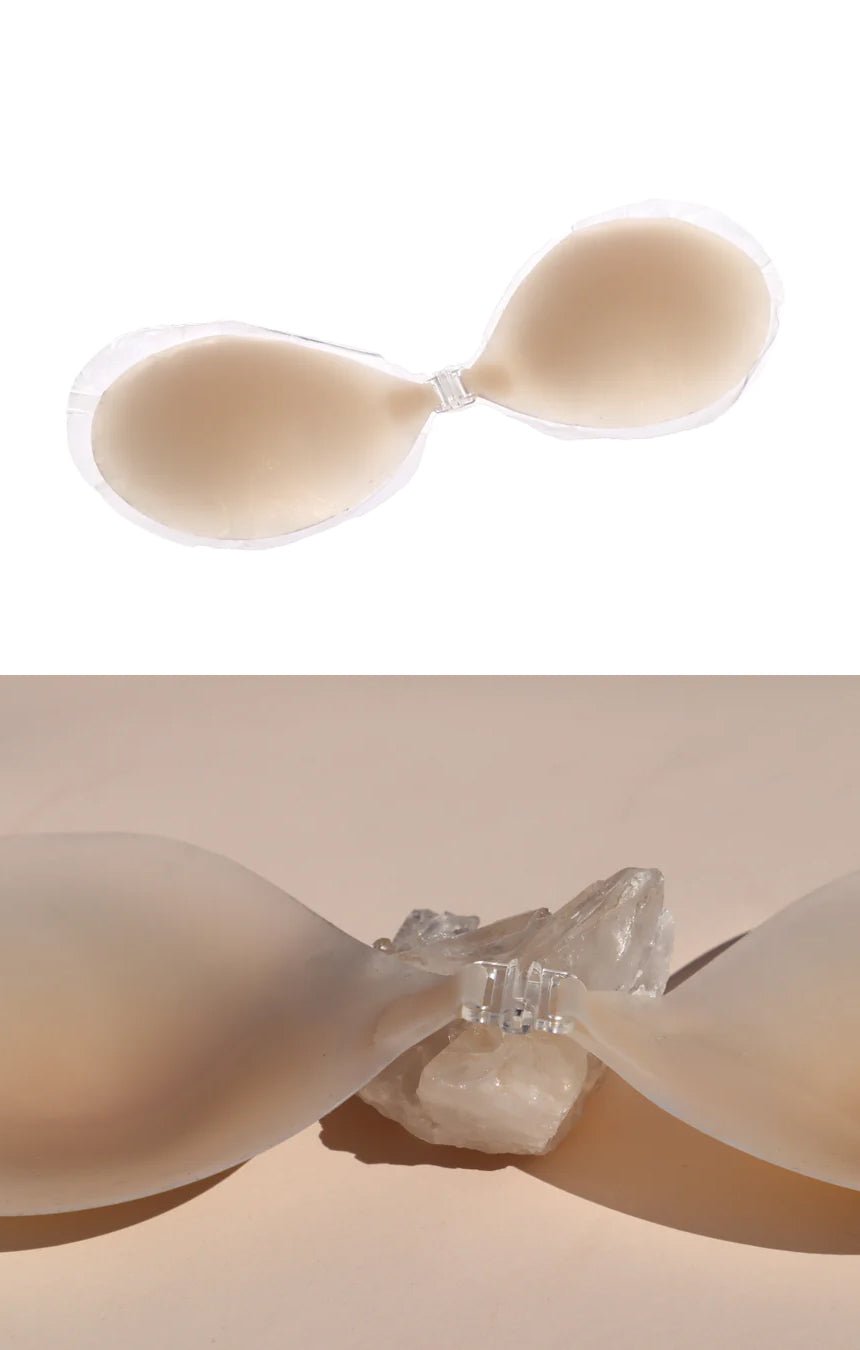Stick-On Bra for Cleavage & Coverage | Boob-eez Light Nude