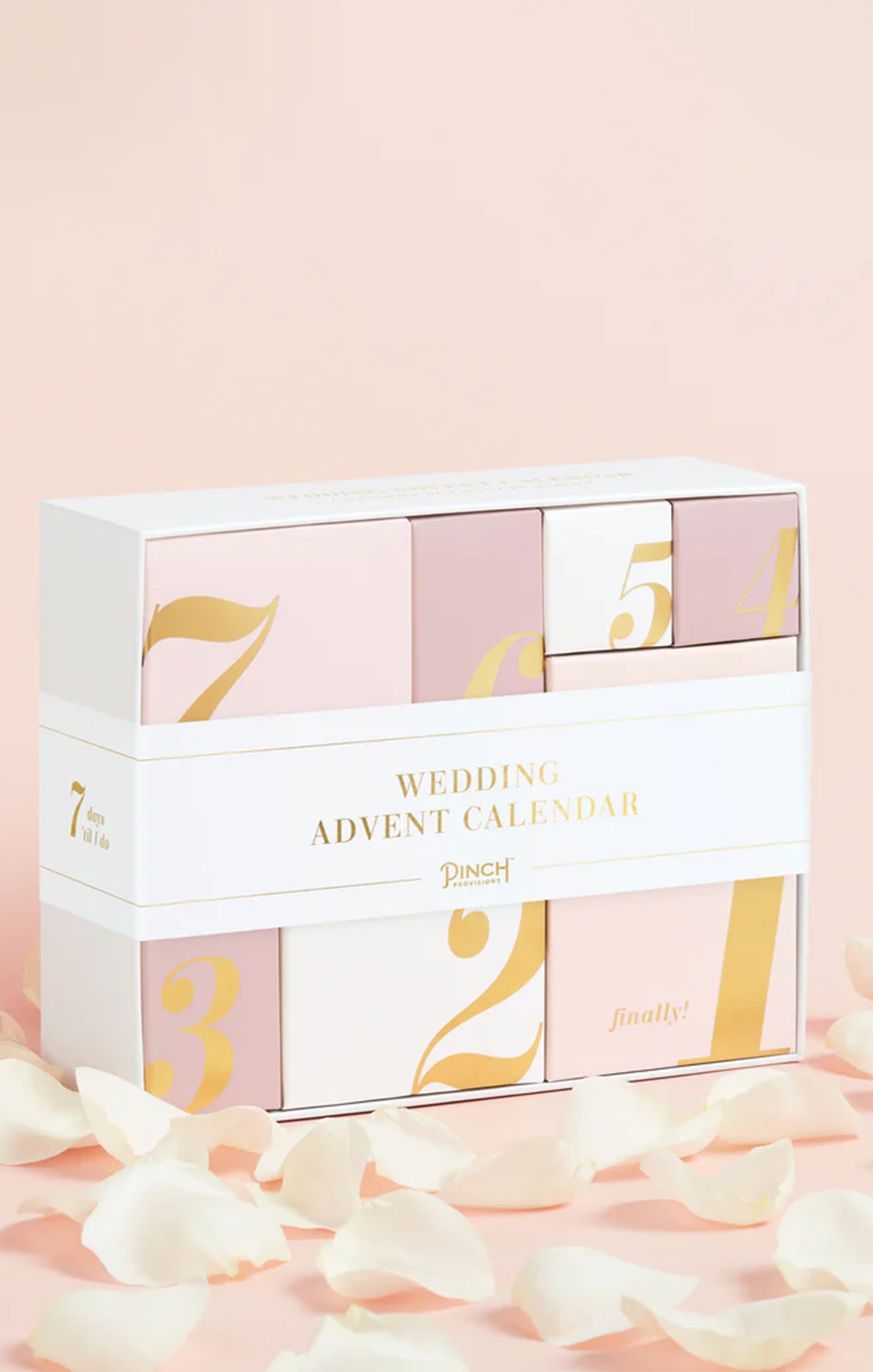 Wedding Advent Calendar with 7 Bridal Gifts | Pinch Provisions