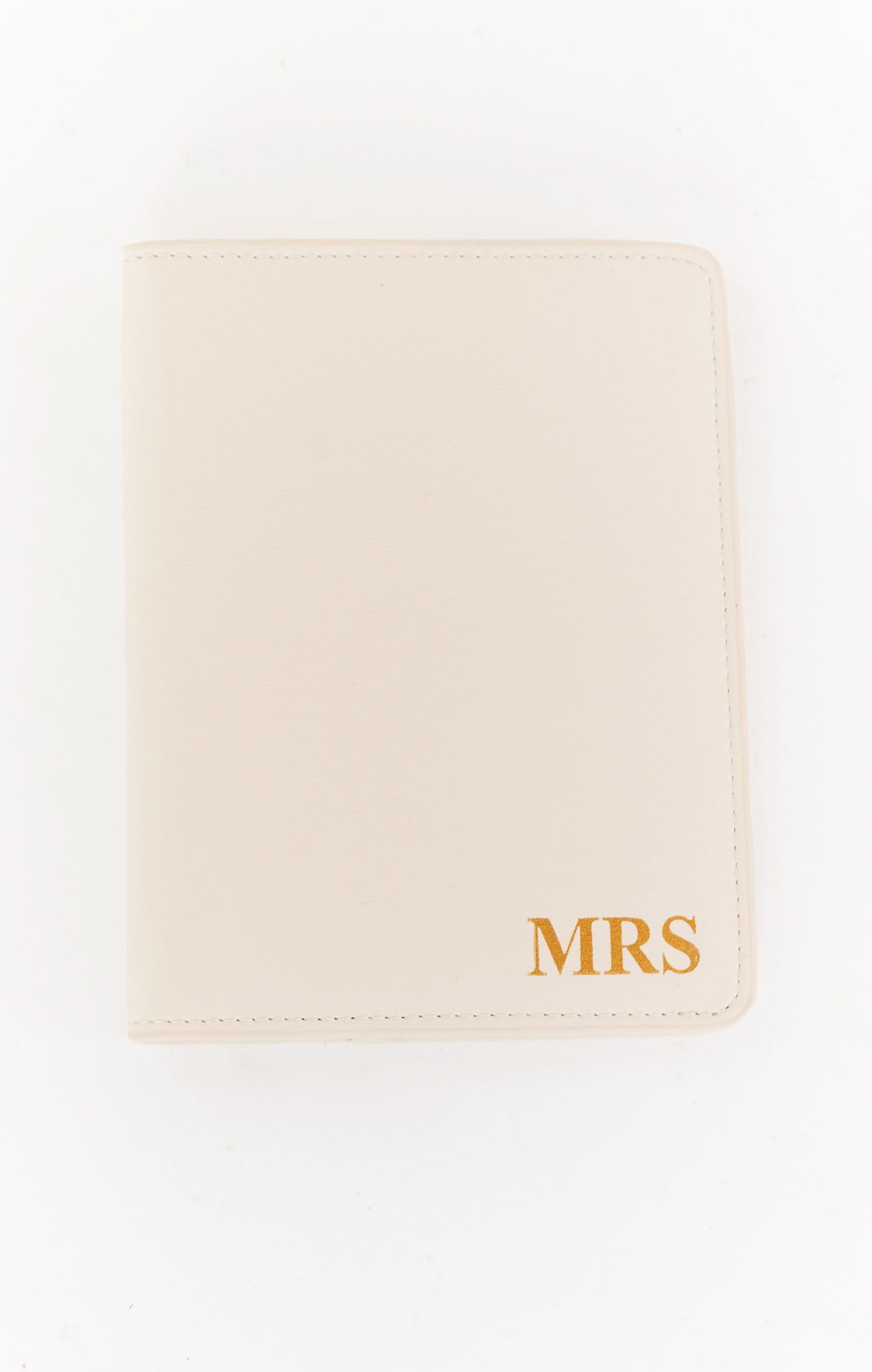 Beige Passport Holder for Travel | MRS