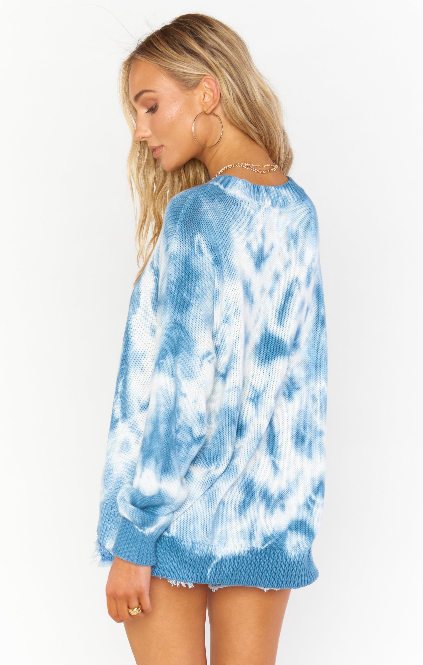 Lightweight Tie Dye Sweater for Summer Nights | Sunday Sweater