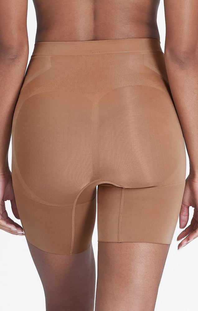 Sculpting Mid-Thigh Shaper Shorts with Flat Stomach Support | SPANX OnCore