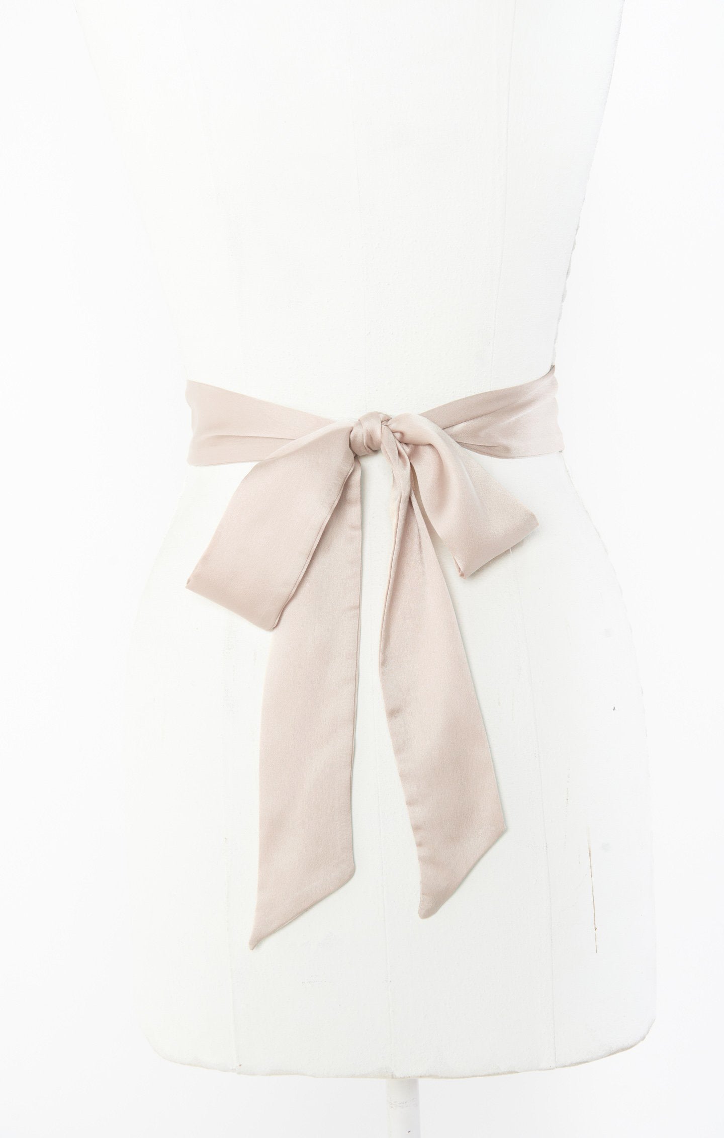 Luxe Satin Bridesmaid Sash with Adjustable Length | Show Me The Ring