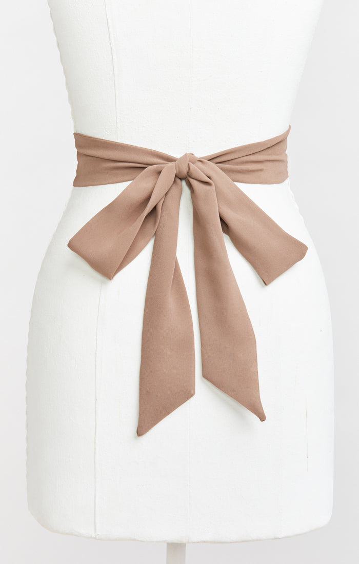 Chiffon Bridesmaid Sash for Weddings | Dune Collection