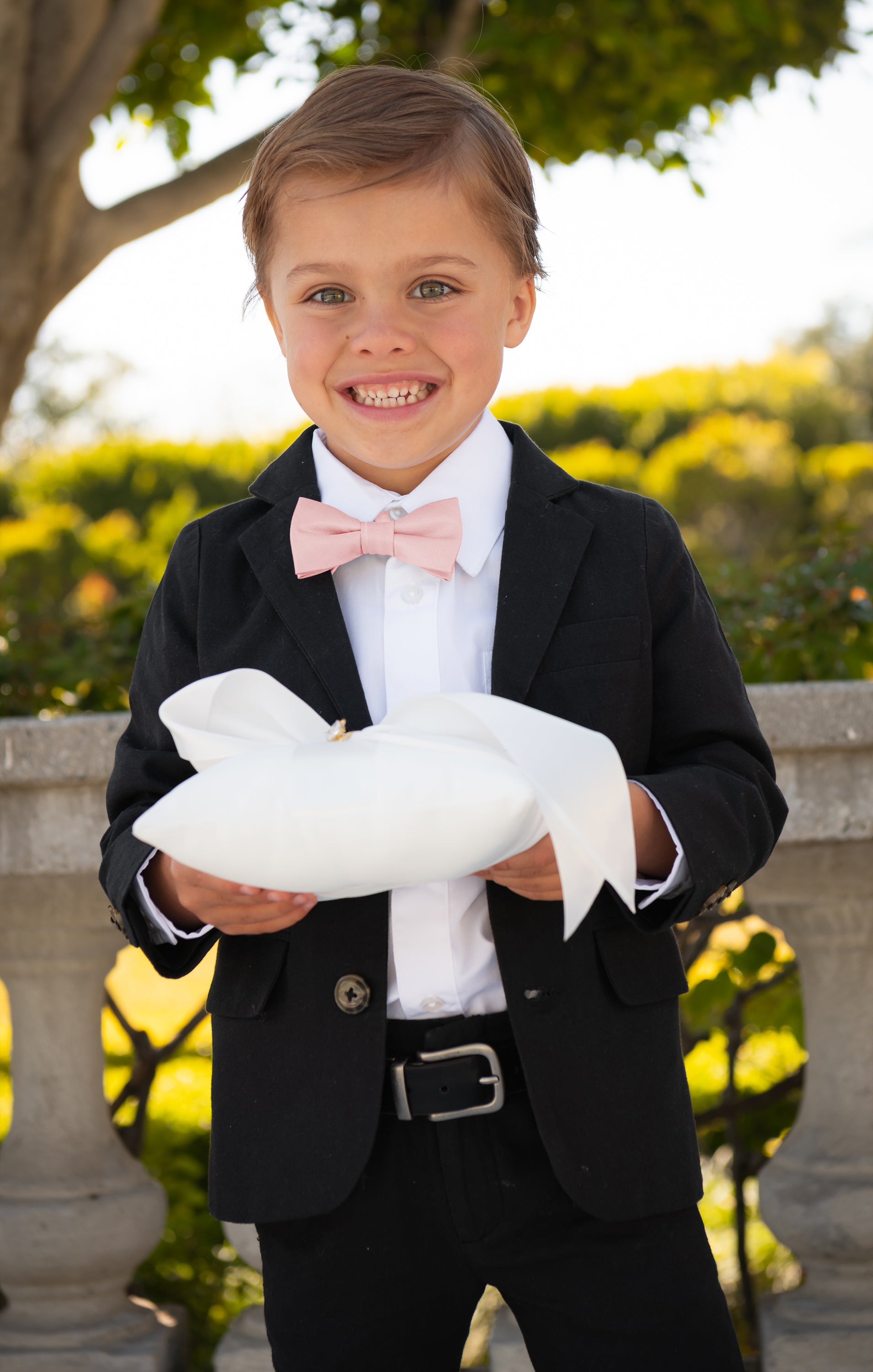 Rose Gold Clip-On Bow Tie for Kids | Range Kids