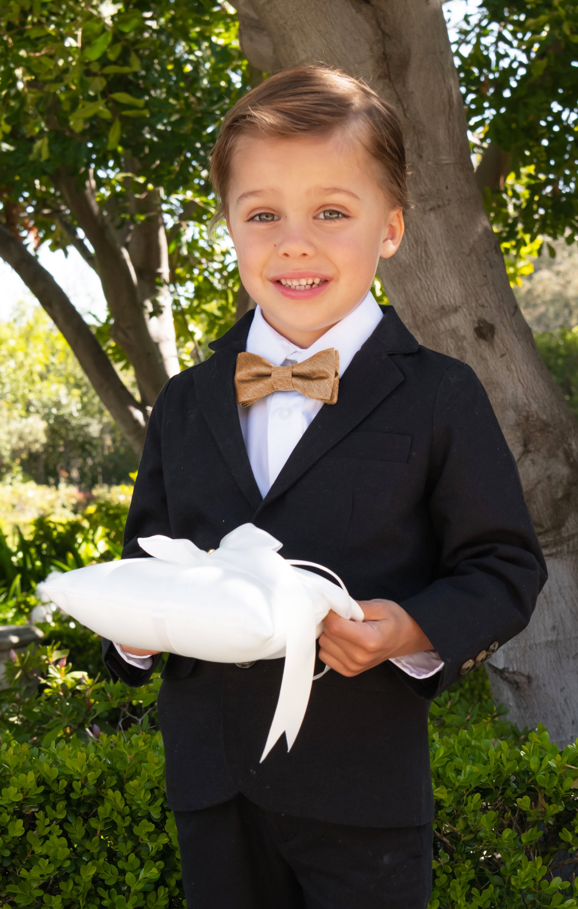 Kids Clip-On Bow Tie in Solid Copper | Range