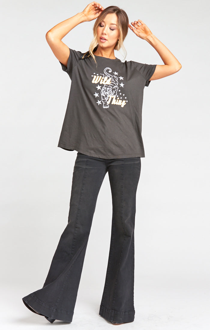 Stay Golden Graphic Tee | Soft Cotton Women's Top | Thomas Tee