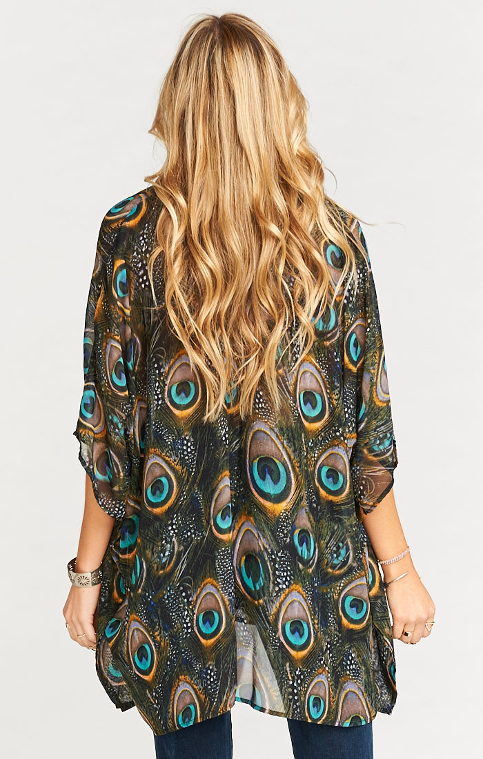 Tie Front Tunic Top for Work & Play | Taylor Chiffon Blouse