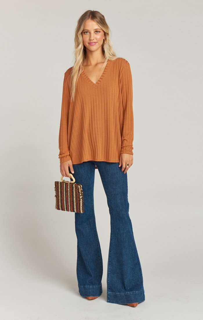 Rayon-Spandex Cole Top | Made in USA | Unlined