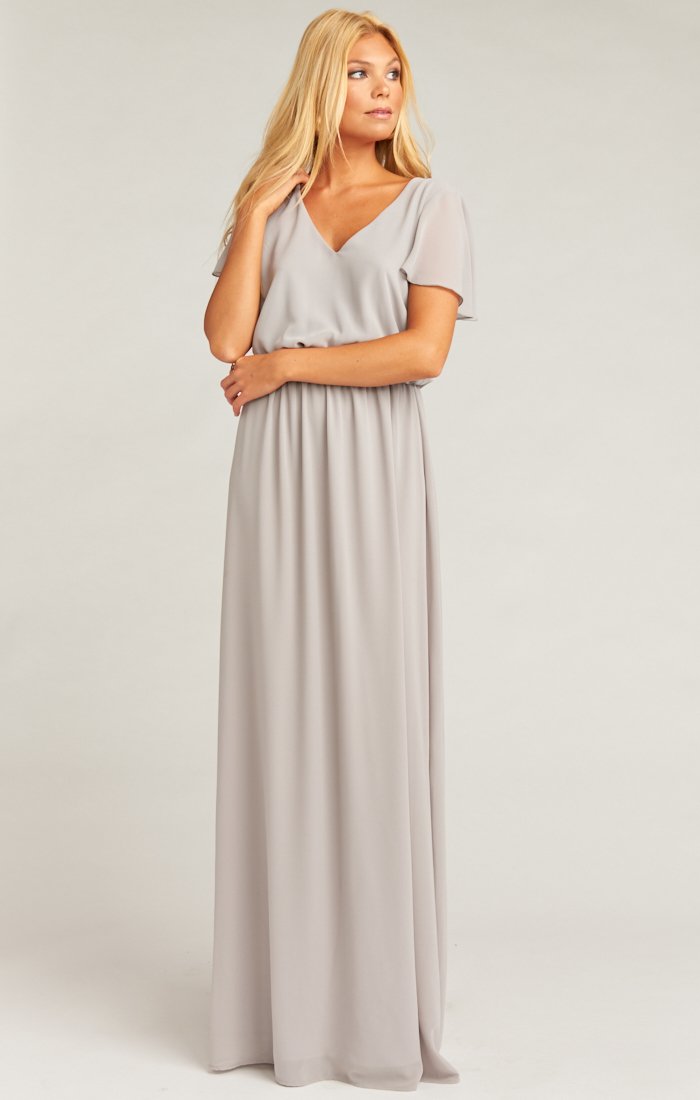 Flowy Maxi Dress for Women | Michelle Flutter Dress