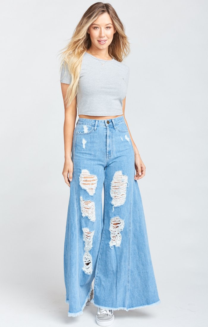 High-Waisted Super Flare Jeans for Women | San Fran
