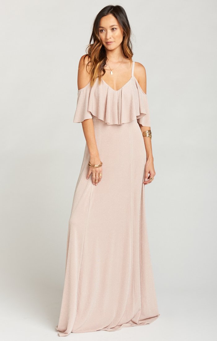 Flowy Ruffle Maxi Dress for Women | Renee