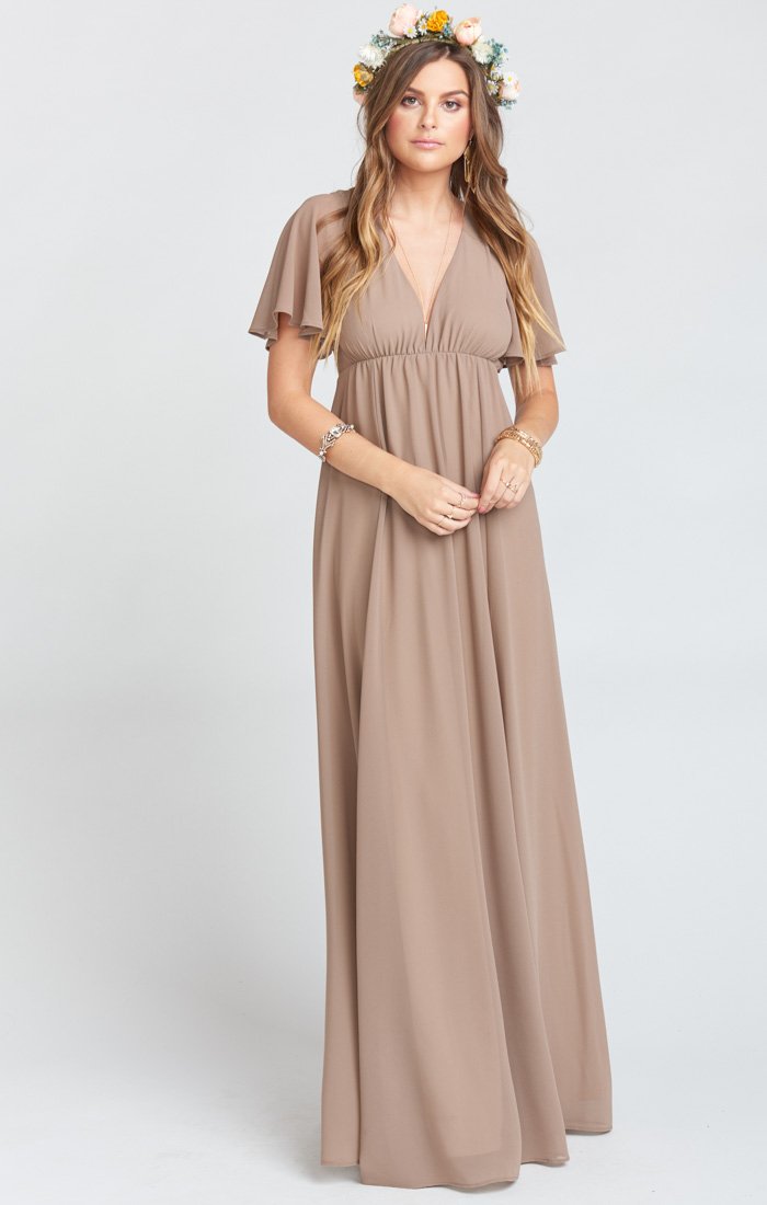 Flowy Maxi Dress for Women | Faye Flutter Dress