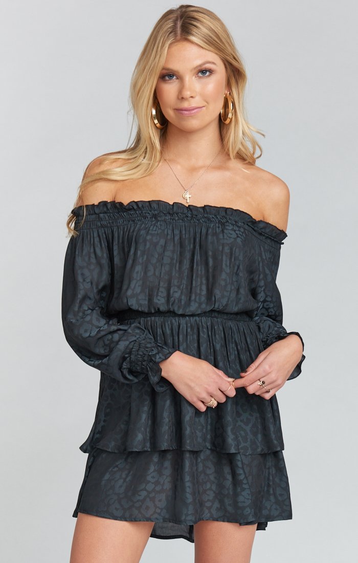 Smocked Elastic Dress with Lined Comfort | Esmeralda