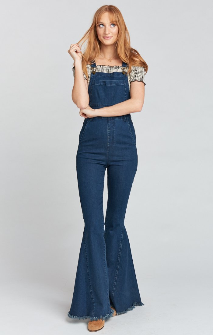 Women's Cotton Overalls with Adjustable Straps & Pockets | Berkeley Bell