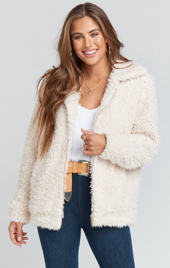 Men's Bomber Jacket with Faux Fur Collar & Side Pockets | Sheldon