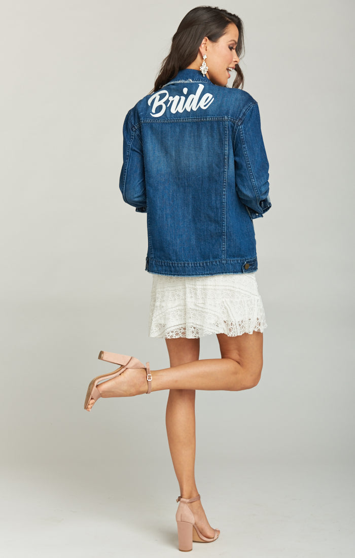 Distressed Denim Jacket for Men with Button Closure & Pockets | Drine