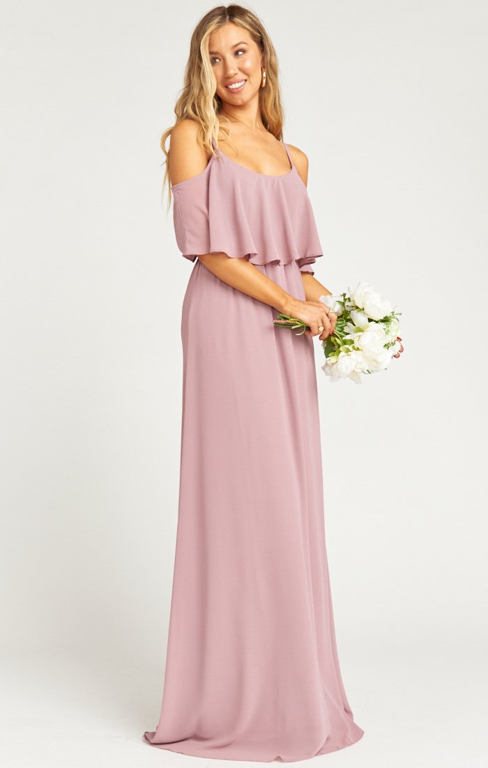Ruffle Maxi Dress for Women | Caitlin