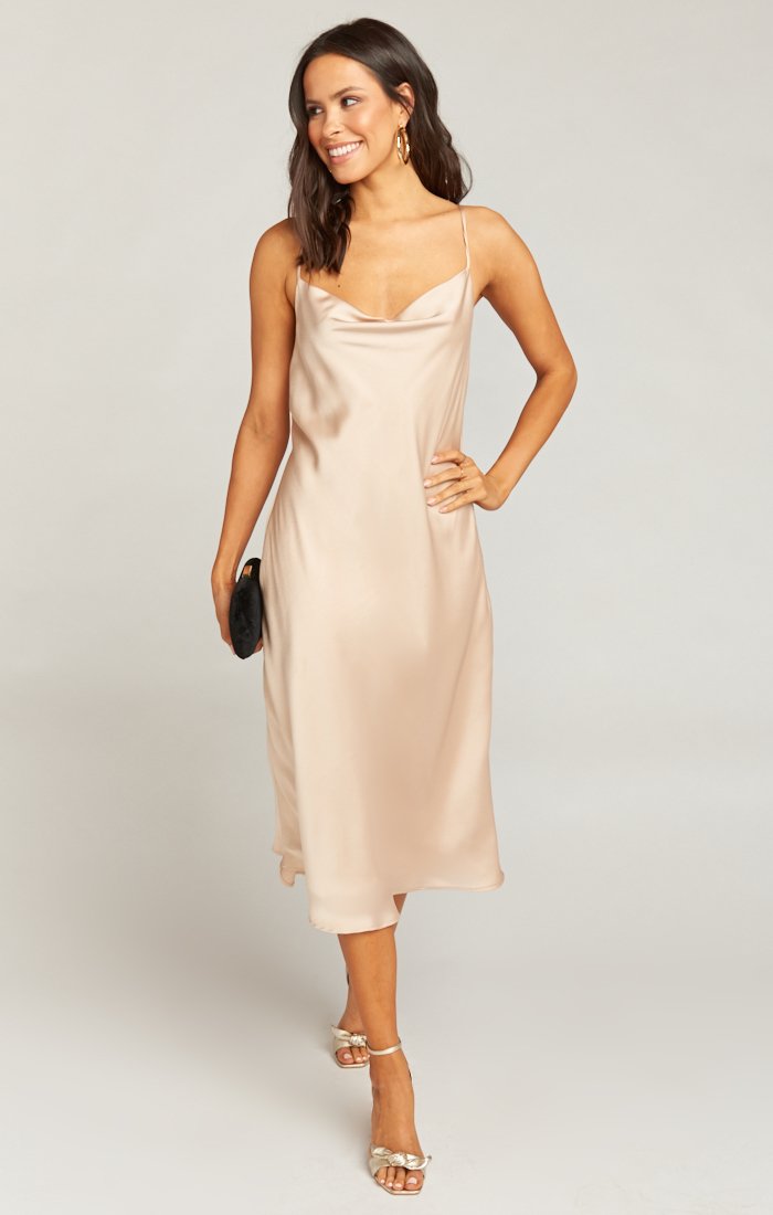 Verona Cowl Neck Dress | Elegant & Flowy Women's Dress