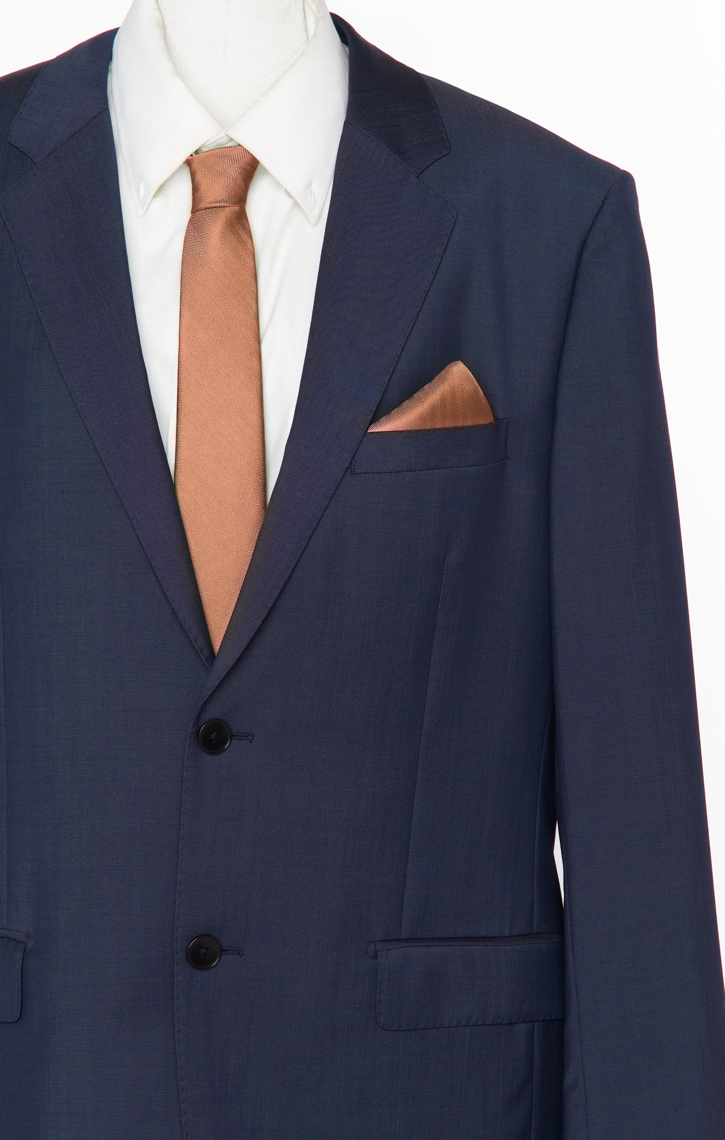 Copper Solid Neck Tie for Men | Nico Neck Tie