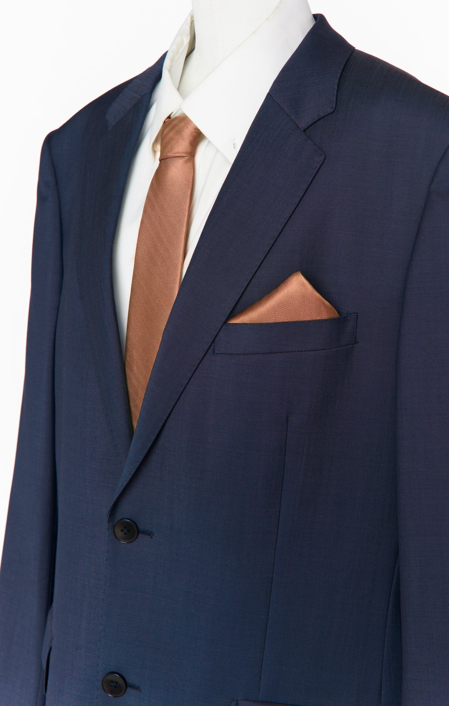 Copper Solid Neck Tie for Men | Nico Neck Tie