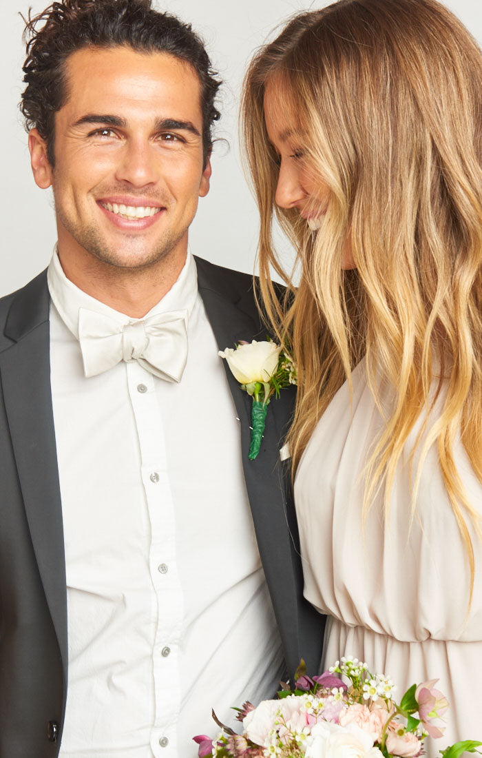 Show Me The Ring Solid Bow Tie for Weddings | Josh Bow Tie