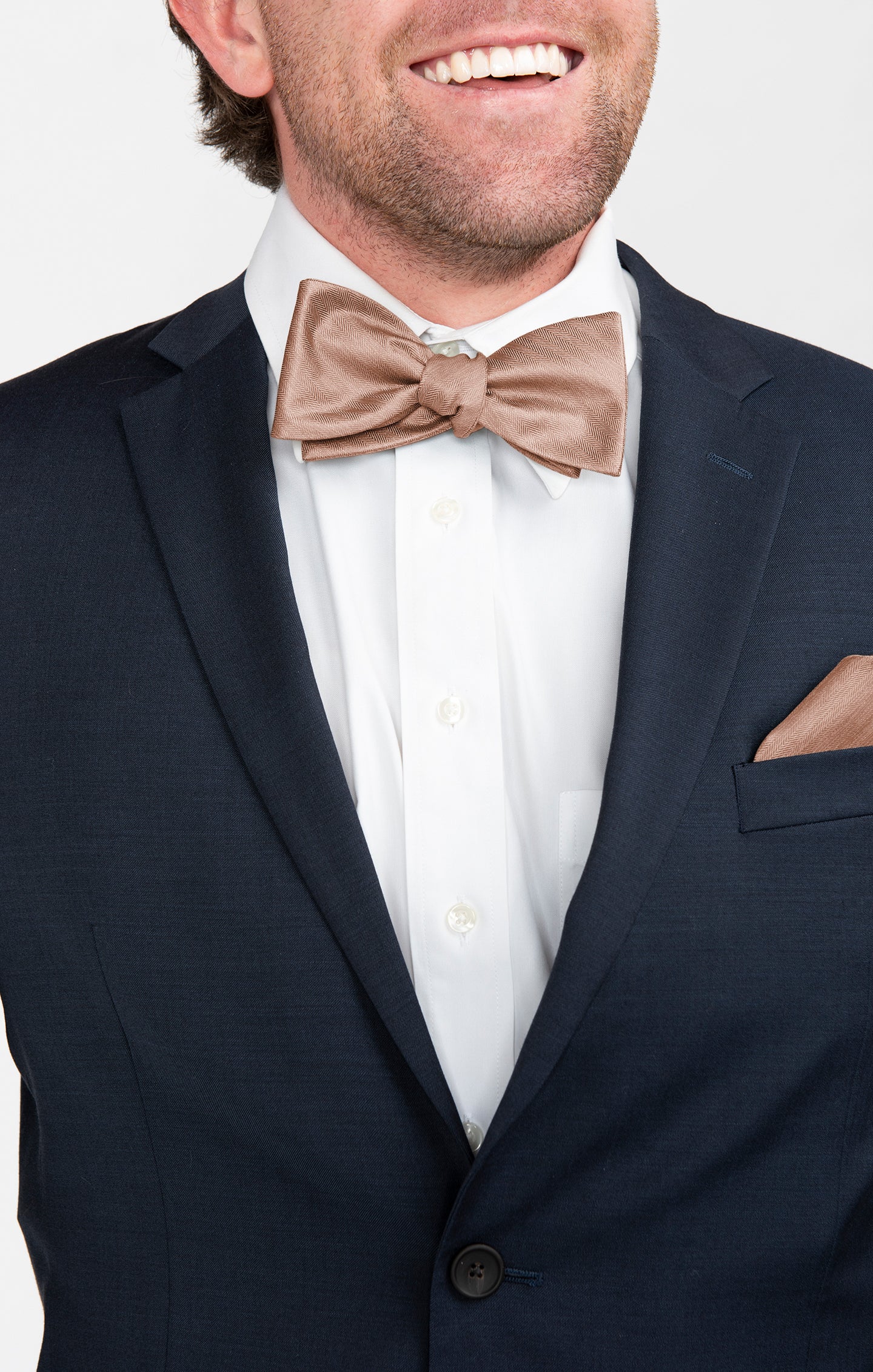 Dune Solid Bow Tie for Weddings & Formal Events | Josh Bow Tie