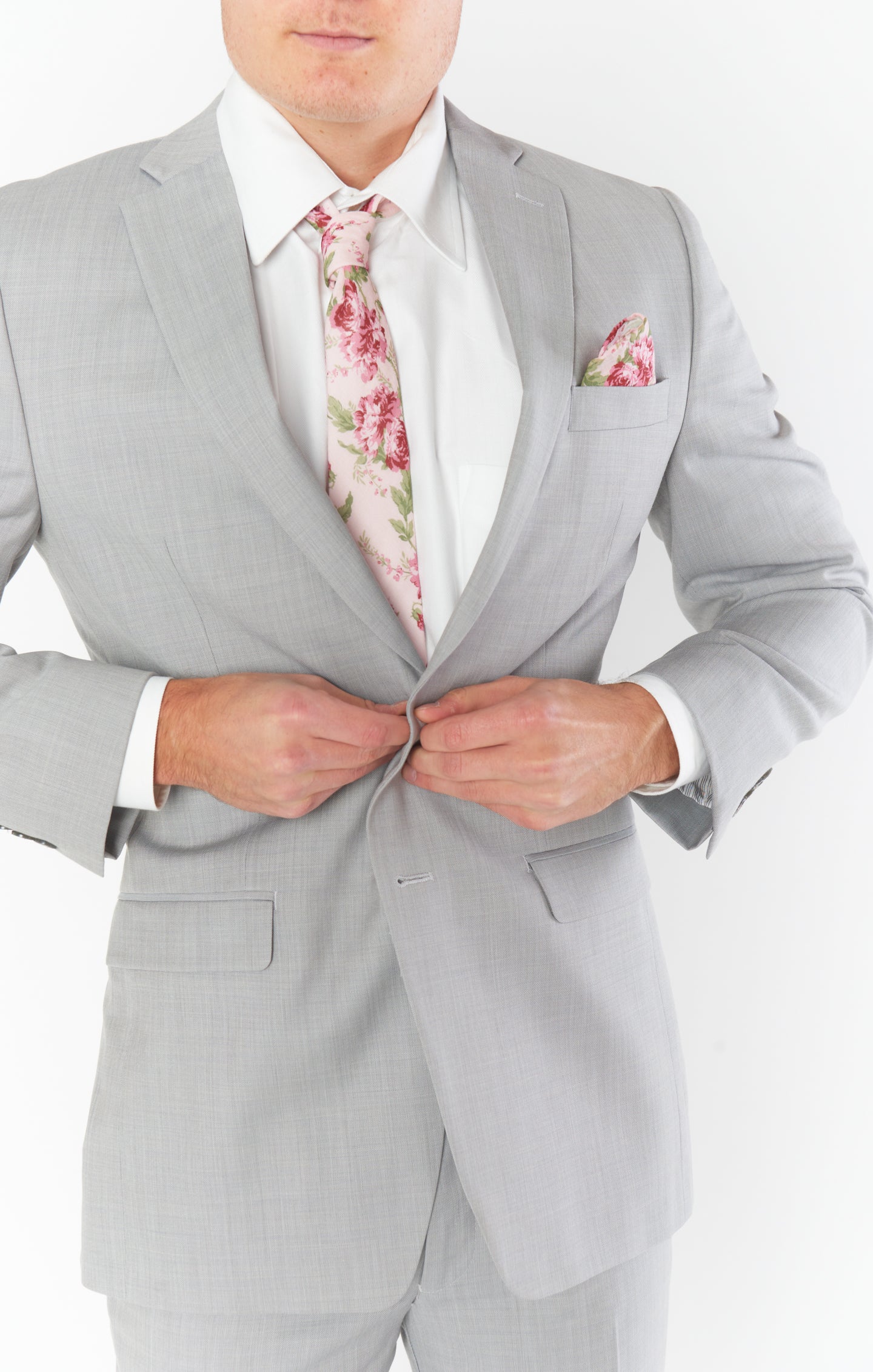 Romantic Garden Neck Tie for Weddings & Events | Nico