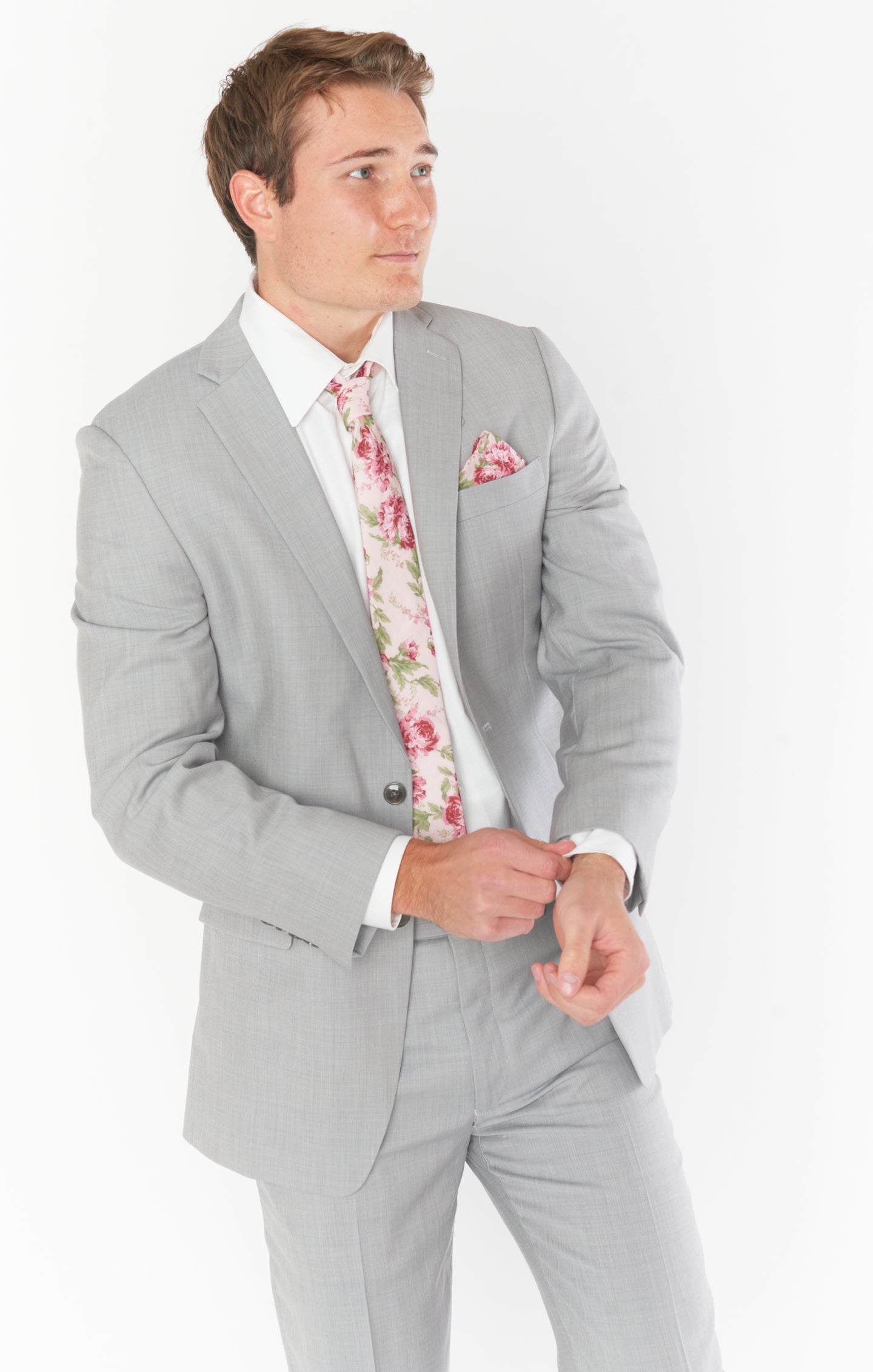 Romantic Garden Neck Tie for Weddings & Events | Nico