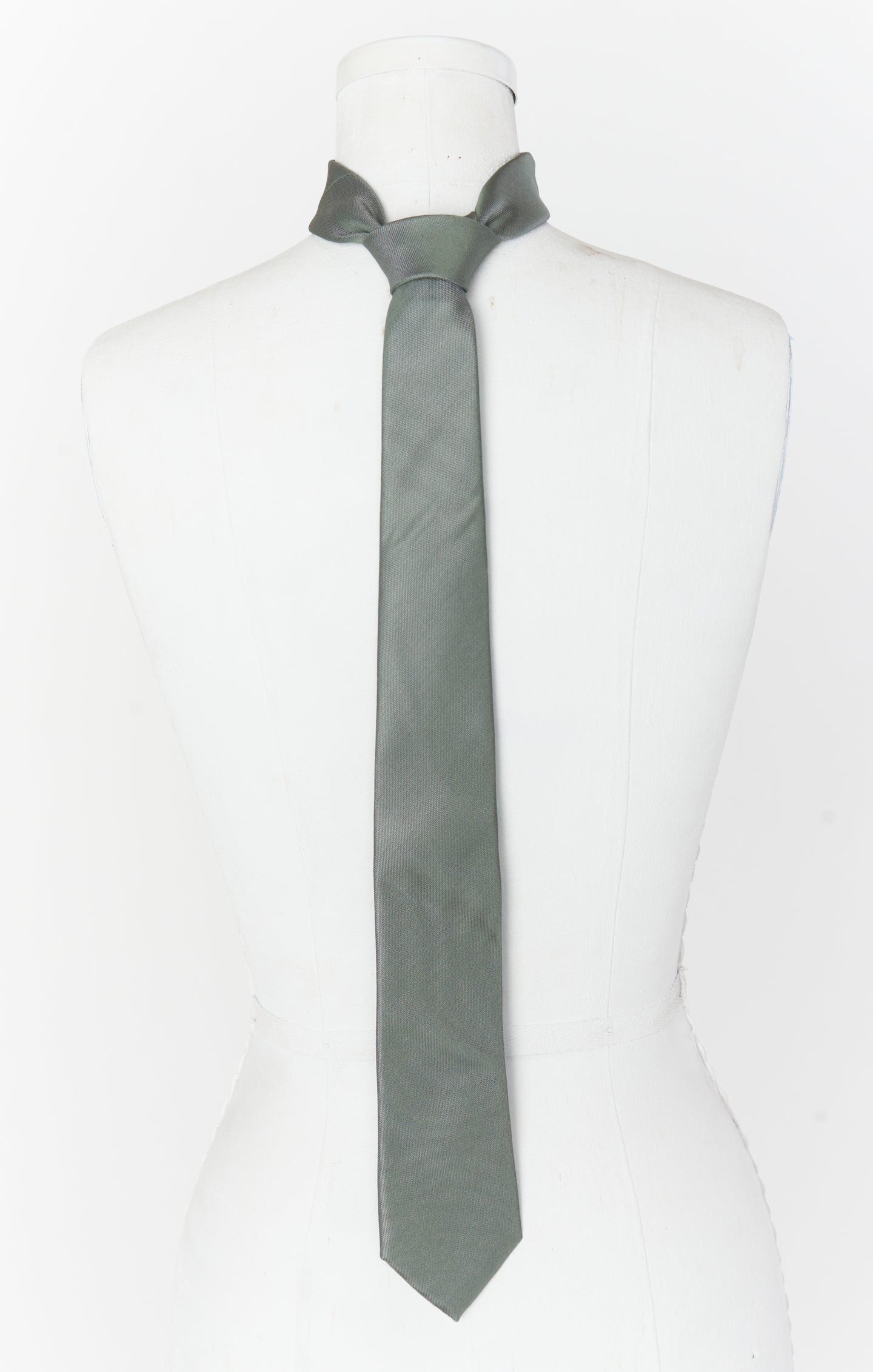 Deep Sage Solid Neck Tie for Men | Nico
