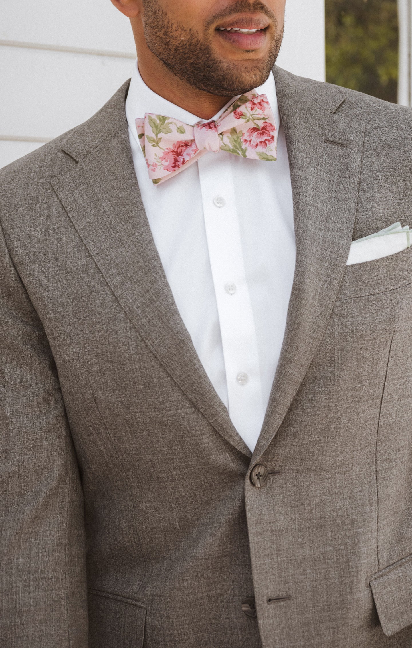 Garden Romantic Bow Tie for Weddings & Formal Events | Josh