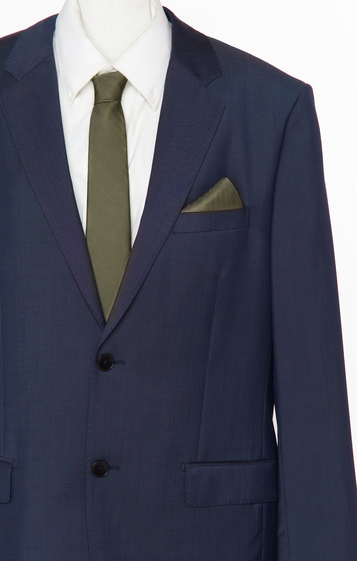 Rich Olive Solid Neck Tie for Men | Nico Neckwear