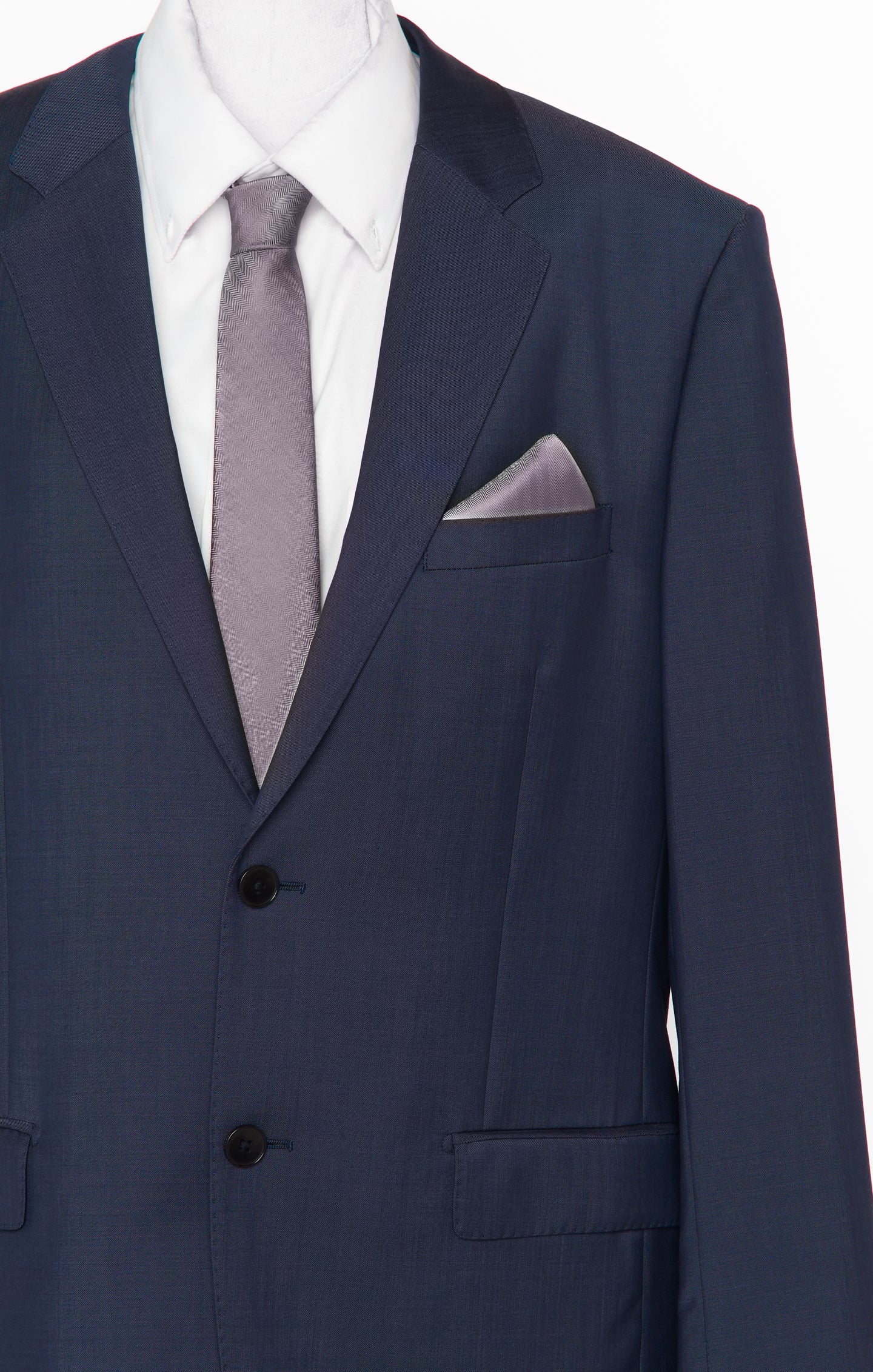 Dusty Purple Solid Neck Tie for Men | Nico