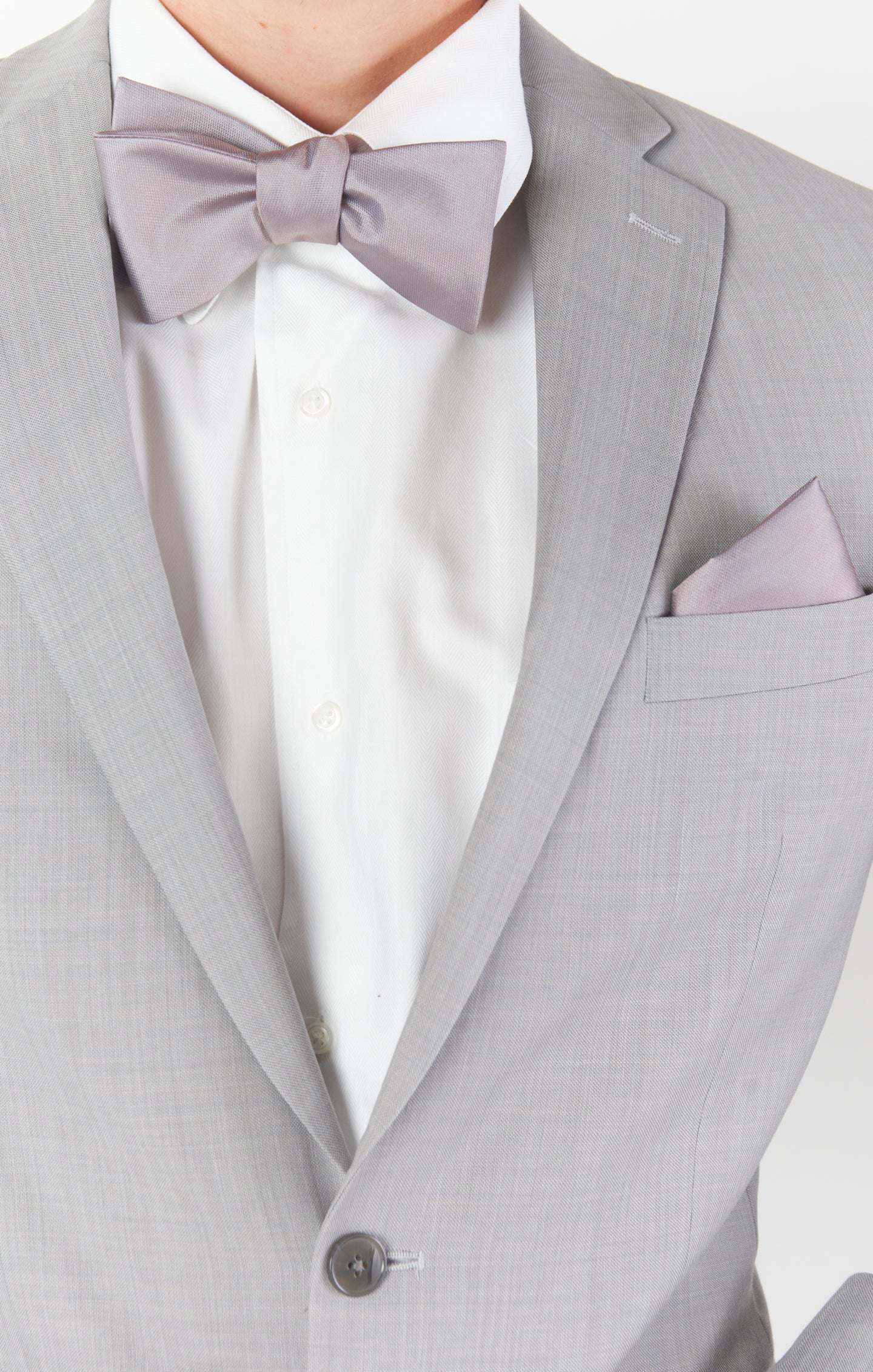 Dusty Purple Solid Pocket Square for Men | Sam
