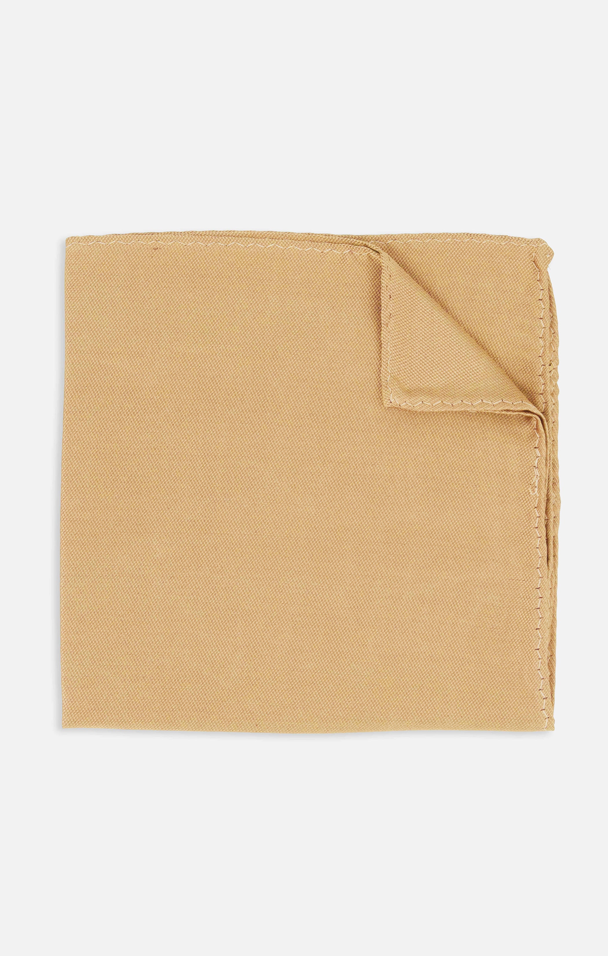 True Gold Pocket Square for Weddings & Formal Events | Sam