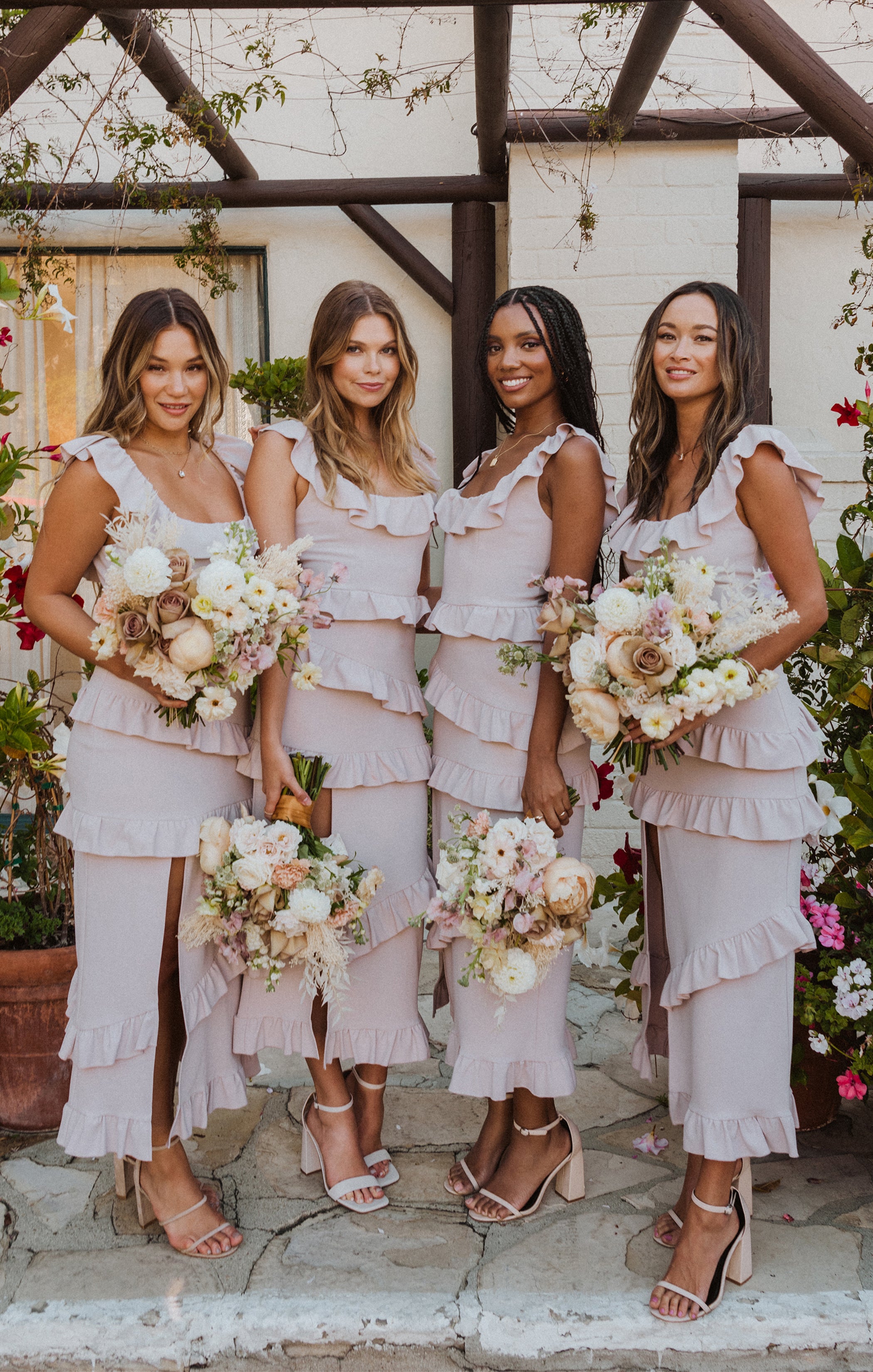 Bridesmaid Fabric Swatch for Wedding Color Matching | Mumu Wedding