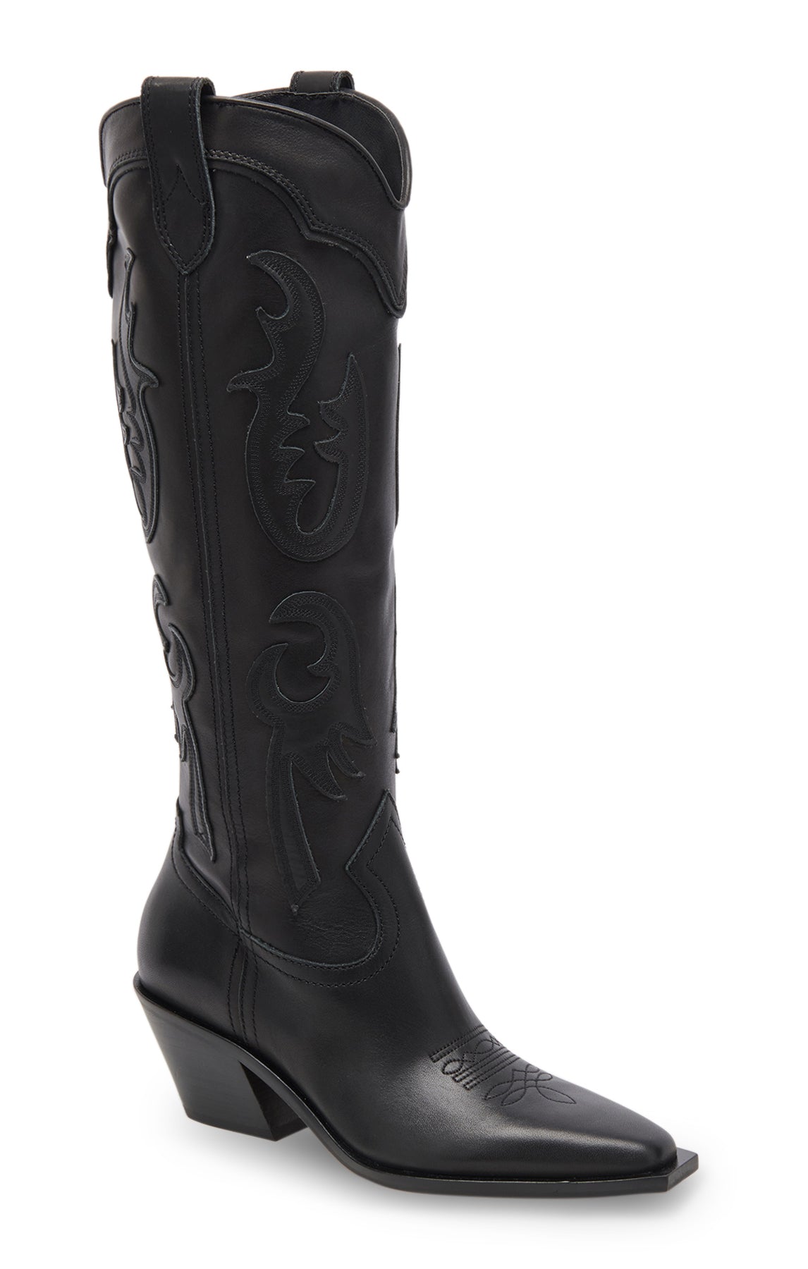Authentic Western Cowboy Boots in Black | Dolce Vita Samsin