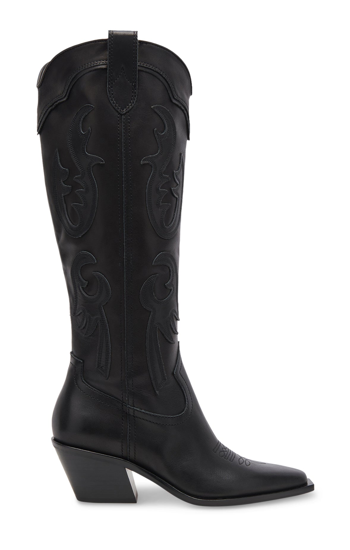 Authentic Western Cowboy Boots in Black | Dolce Vita Samsin