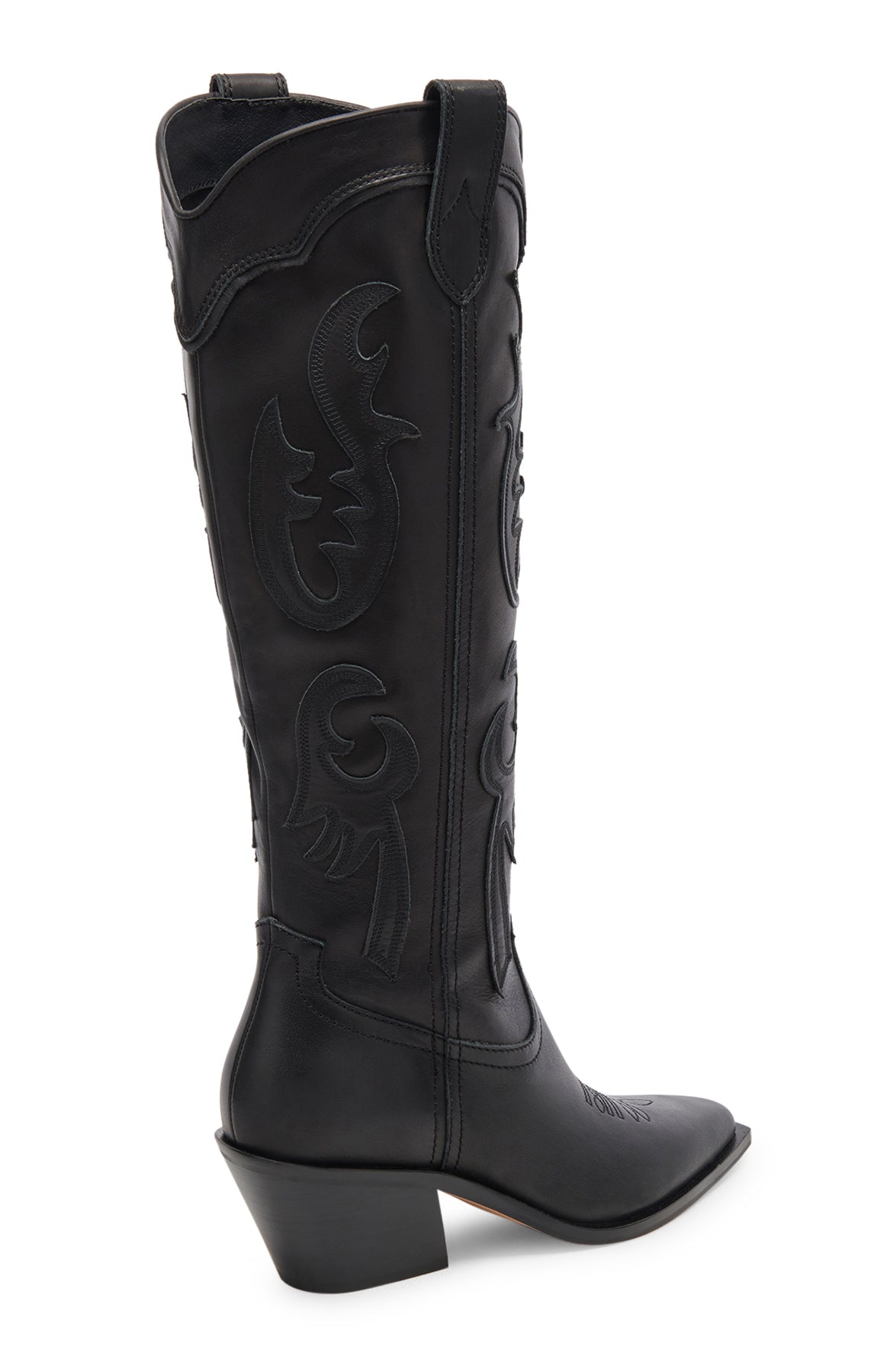 Authentic Western Cowboy Boots in Black | Dolce Vita Samsin