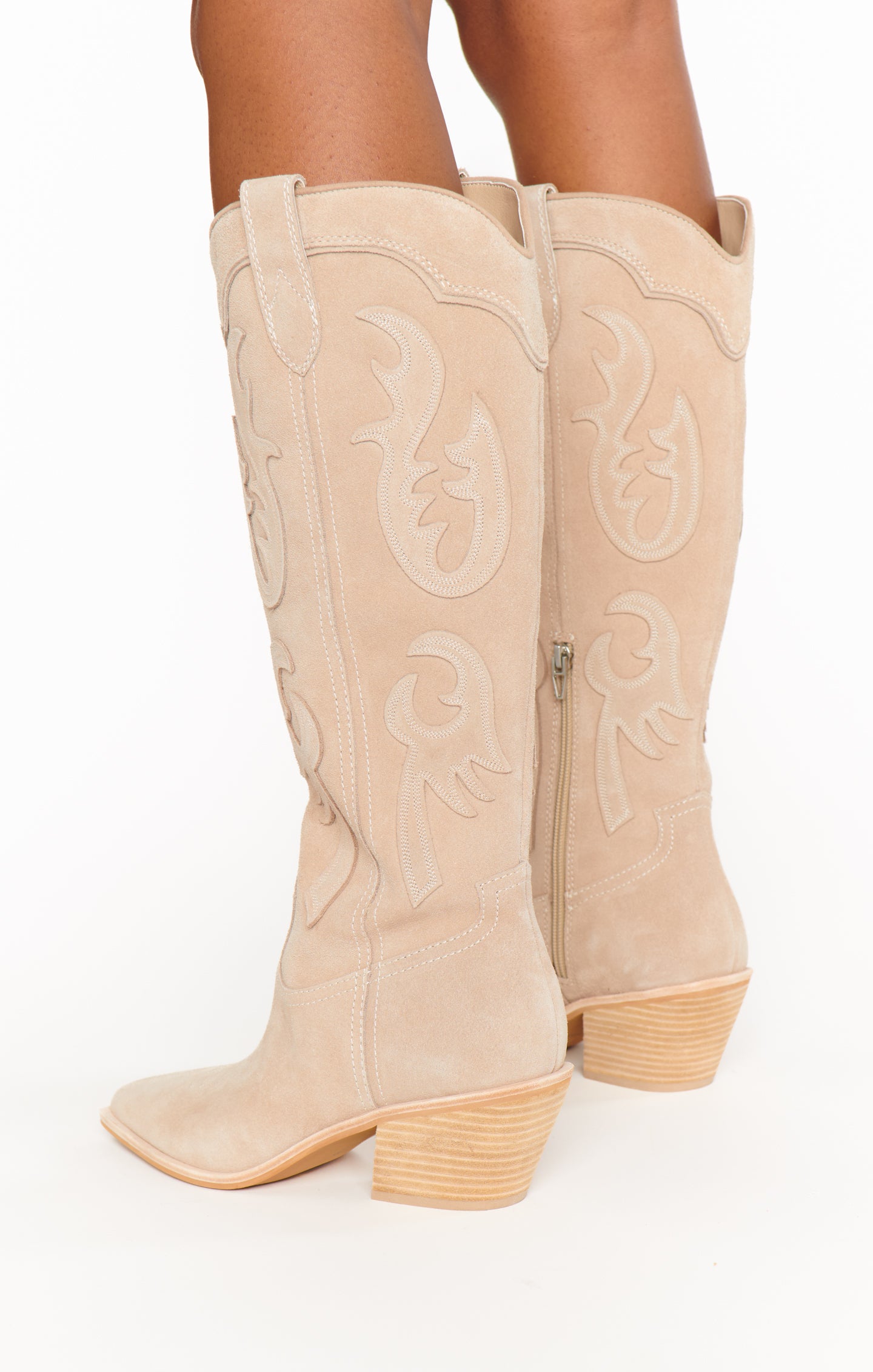 Authentic Cowboy Boots for Western Wear | Dolce Vita Samsin Taupe
