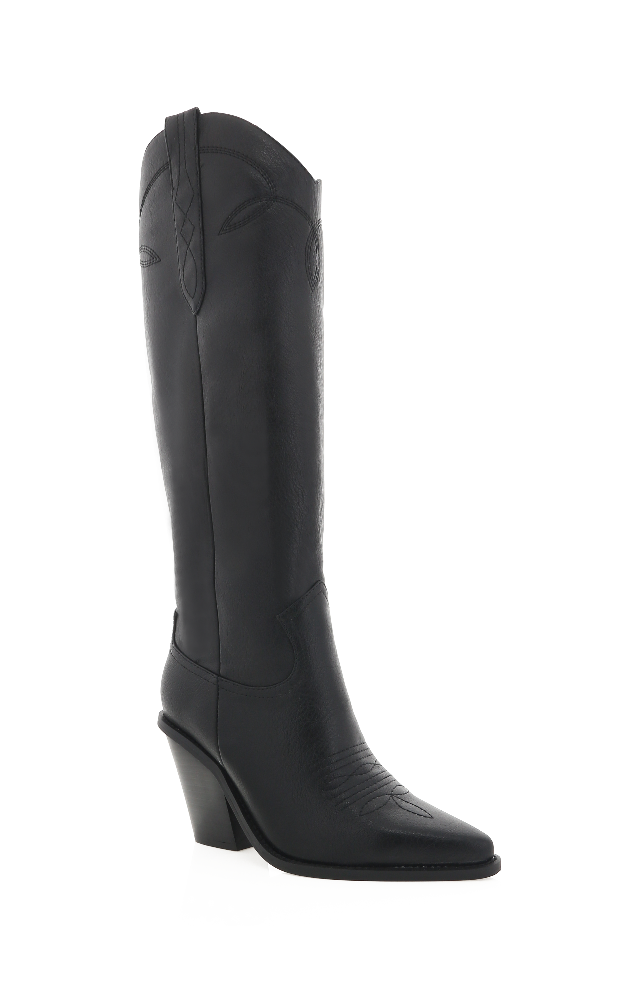 Western Cowboy Boots for Women | Billini Steele Black