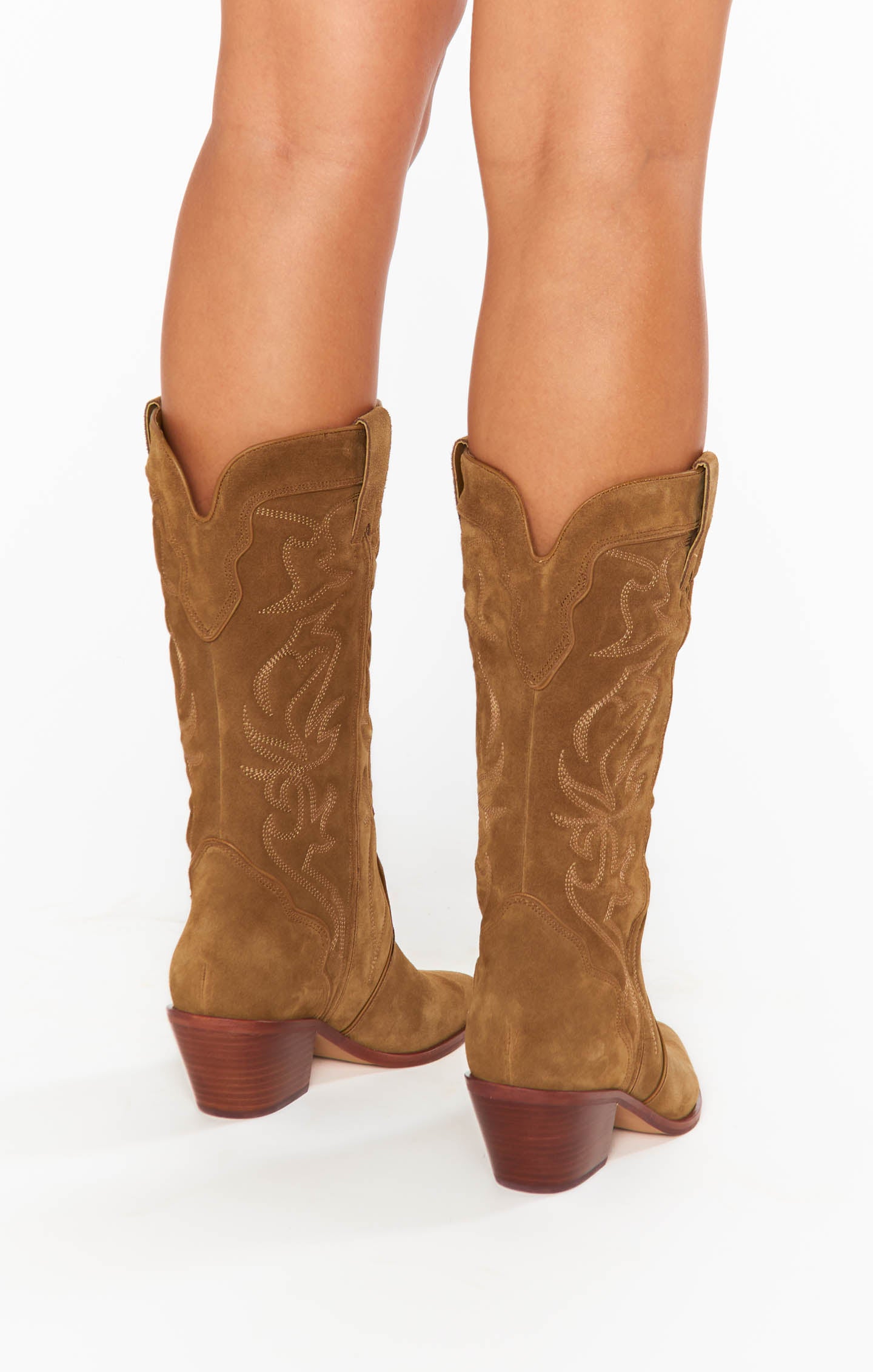 Embroidered Cowboy Boots with Recycled Materials | Dolce Vita Sydni
