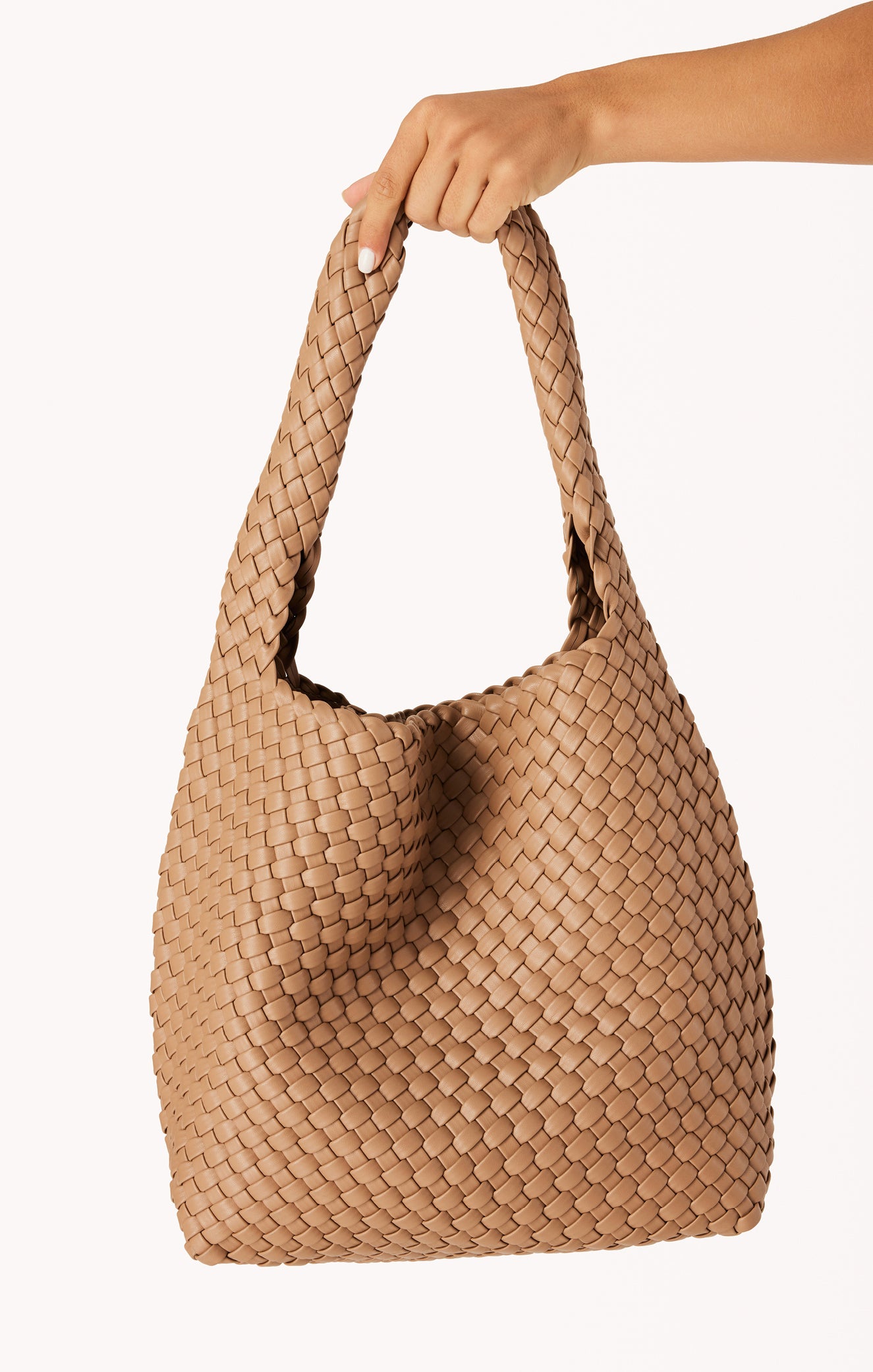 Woven Tote Bag for Travel & Work | Billini Aviva Hazelwood