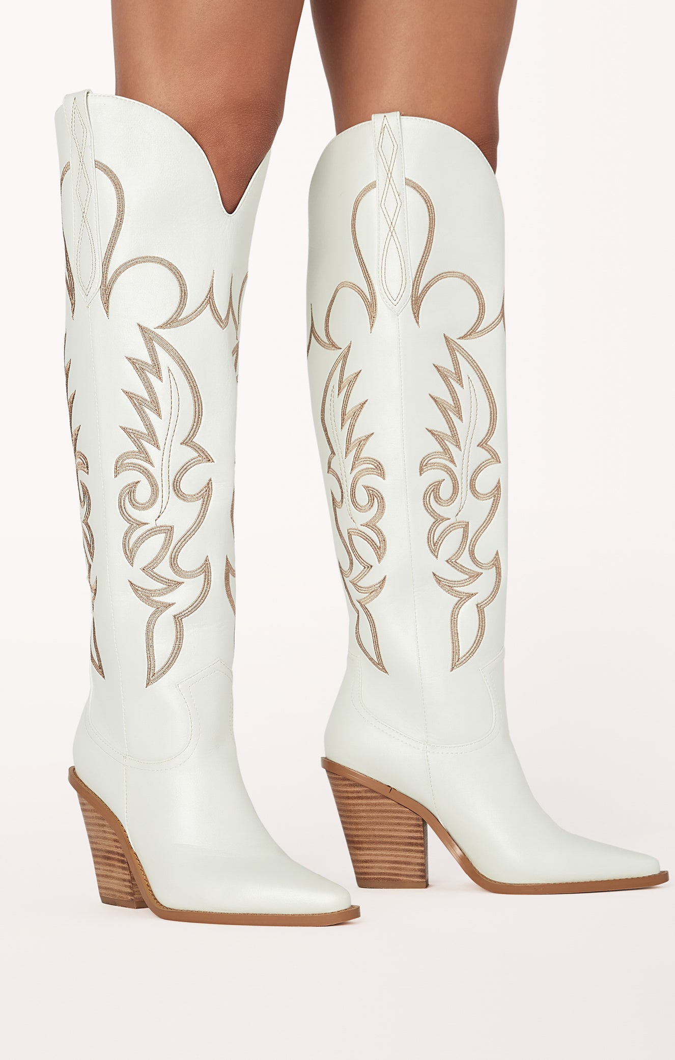 White Western Boots for Women | Billini Simone