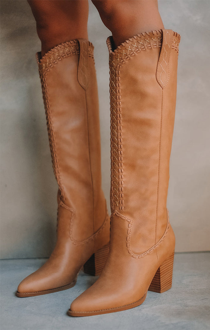 Western Cowboy Boots for Festivals & Events | Billini Finley Camel