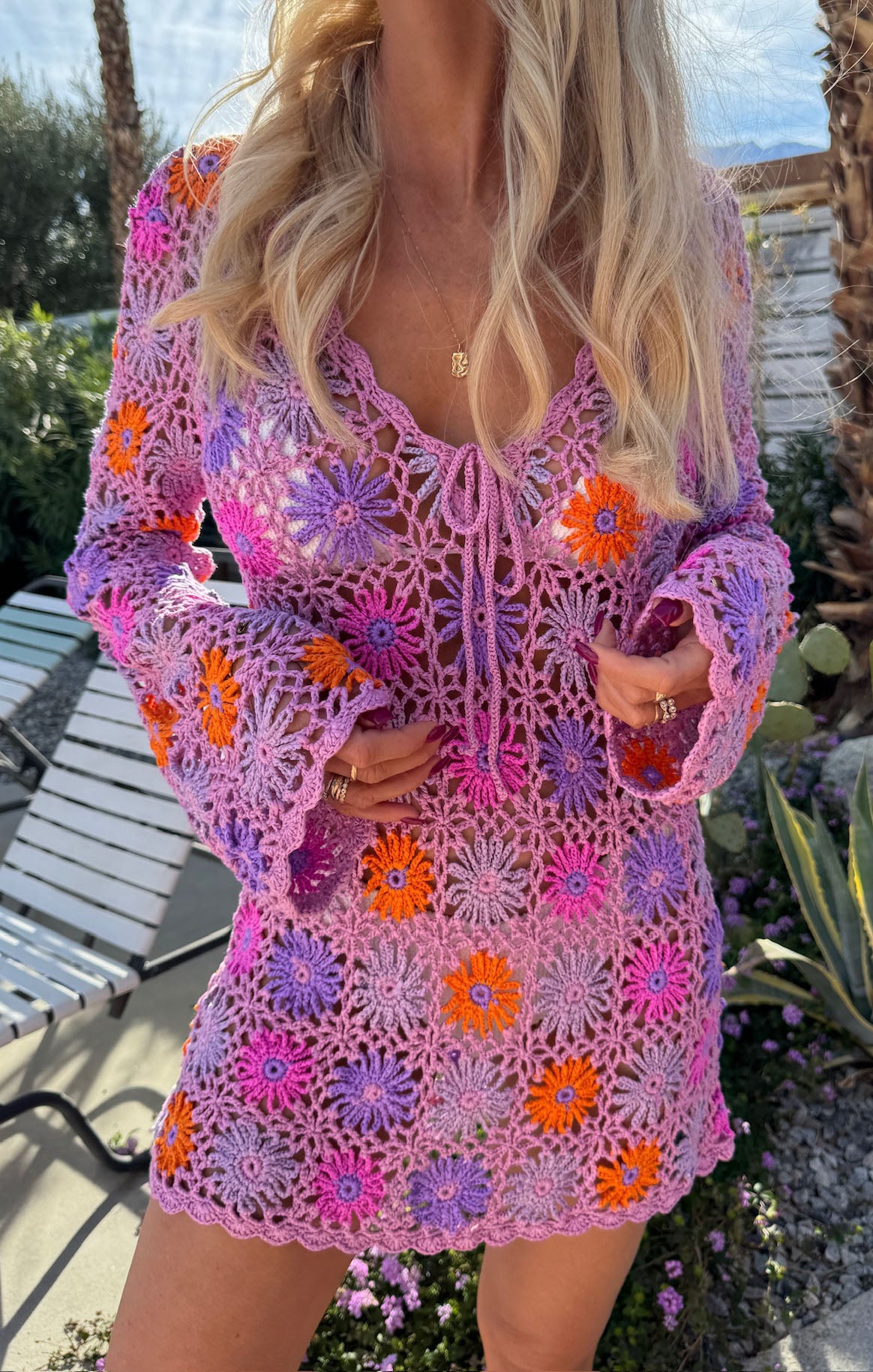 Fruit Punch Crochet Mini Coverup for Beach & Pool | Vacay