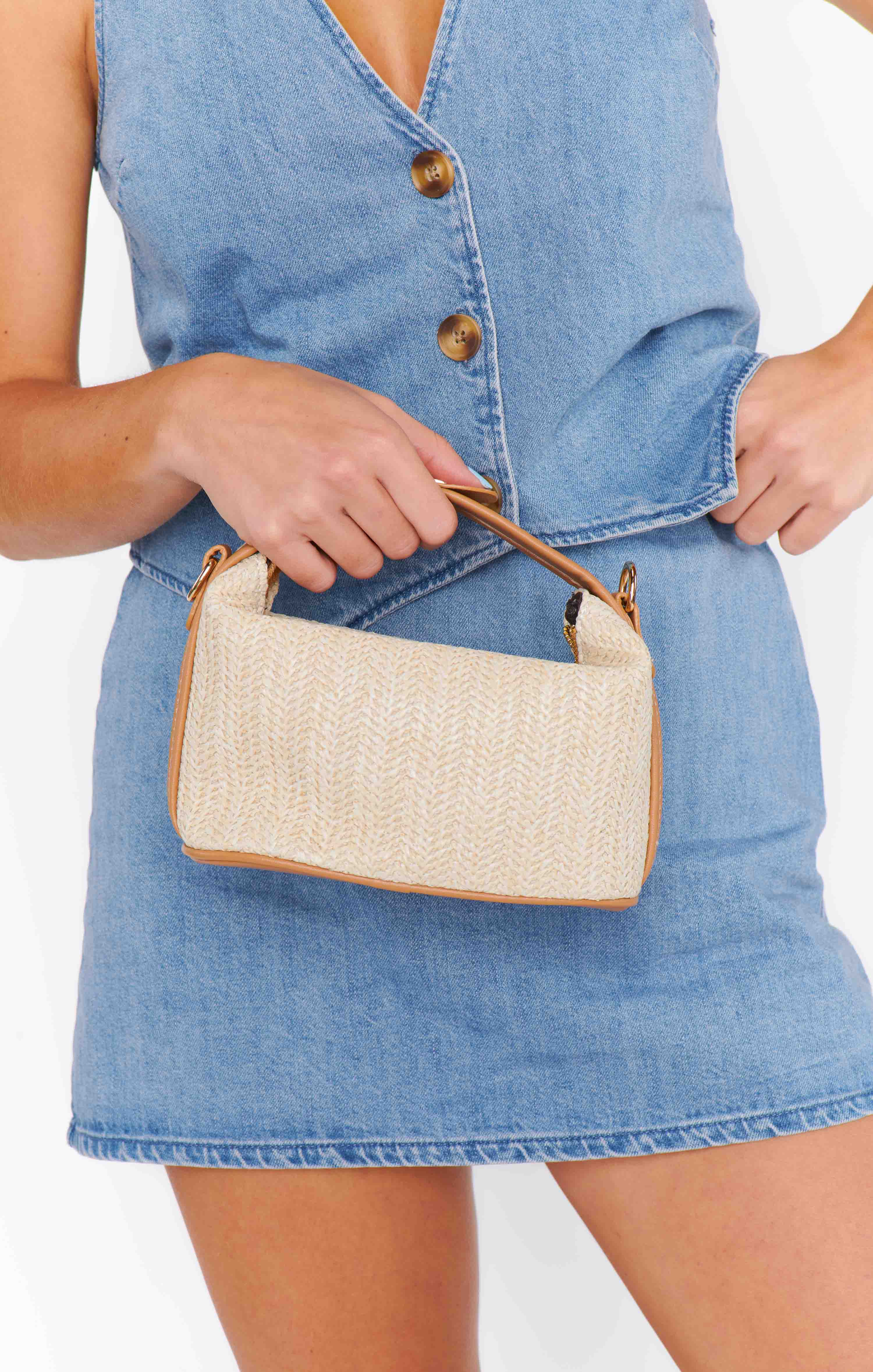 Natural Woven Beach Bag for Sunny Adventures | Marissa
